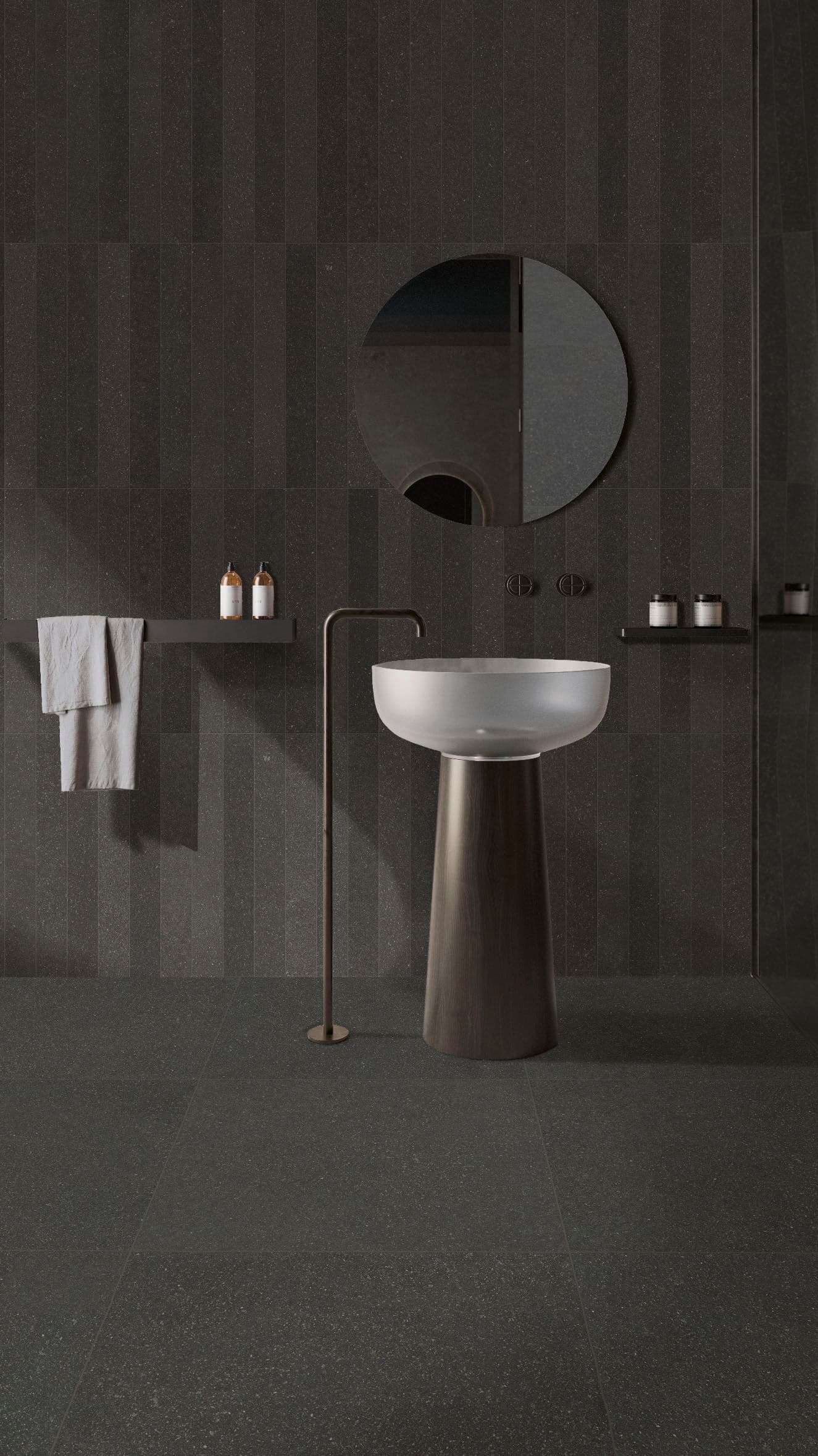 CERAMICHE KEOPE
LAVICA ANTHRACITE
Porcelain stoneware wall/floor tiles with stone effect