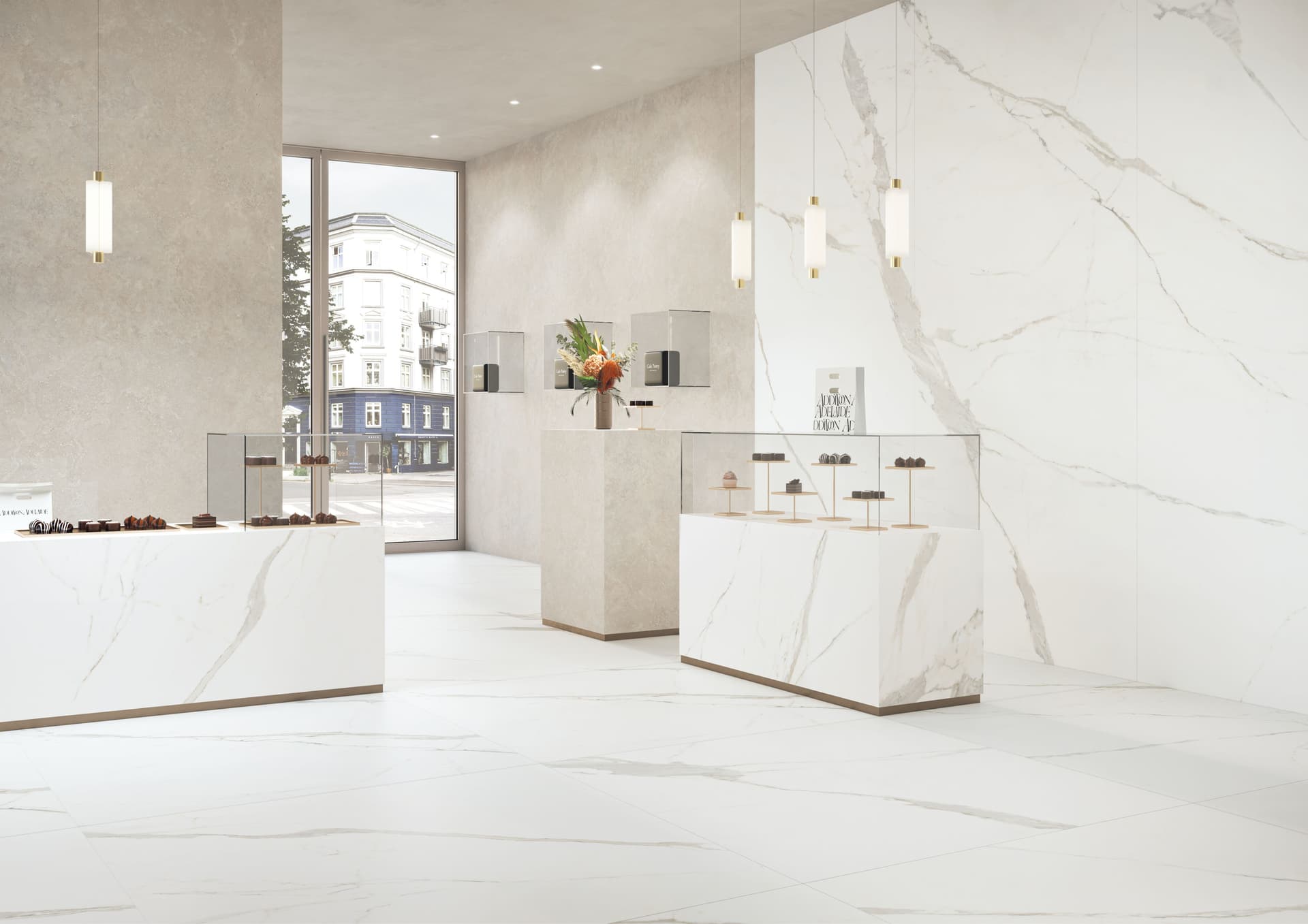 CERAMICHE KEOPE
VERSILIA ASSOLUTO WHITE
Porcelain stoneware wall/floor tiles with marble effect