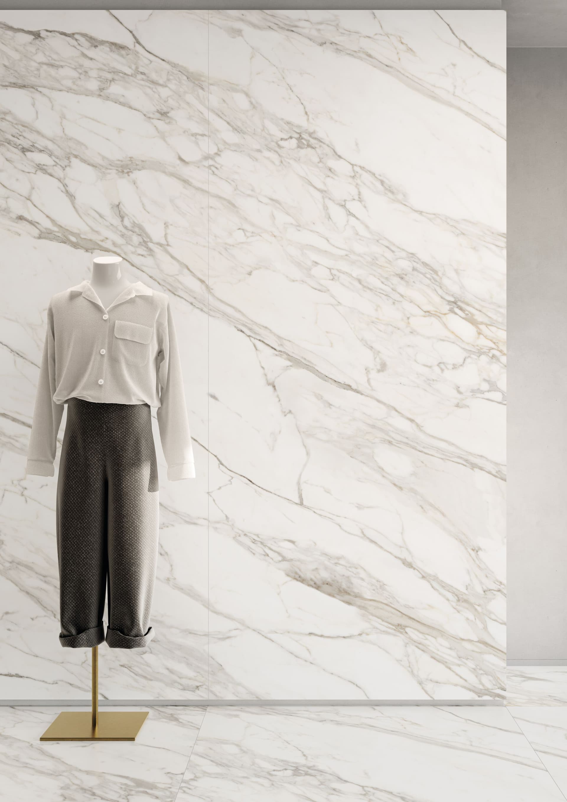CERAMICHE KEOPE
VERSILIA BORGHINI WHITE
Porcelain stoneware wall/floor tiles with marble effect