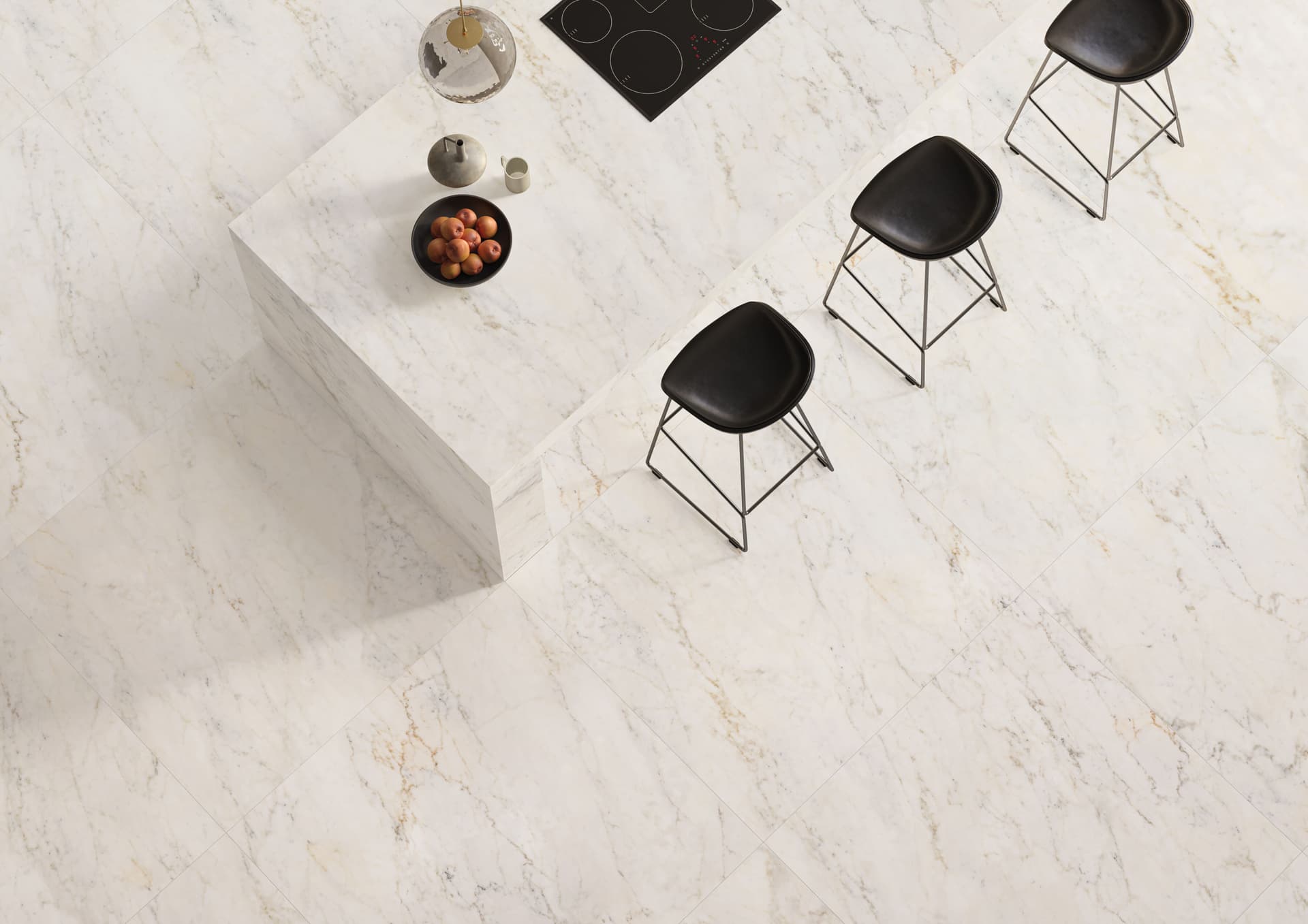CERAMICHE KEOPE
VERSILIA MICHELANGELO WHITE
Porcelain stoneware wall/floor tiles with marble effect