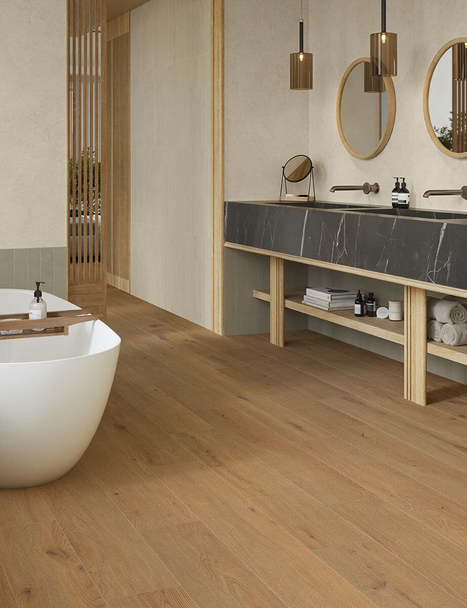 Ceramiche Marca Corona
ELISIR TOUCH MIELE
Porcelain stoneware wall/floor tiles with wood effect
