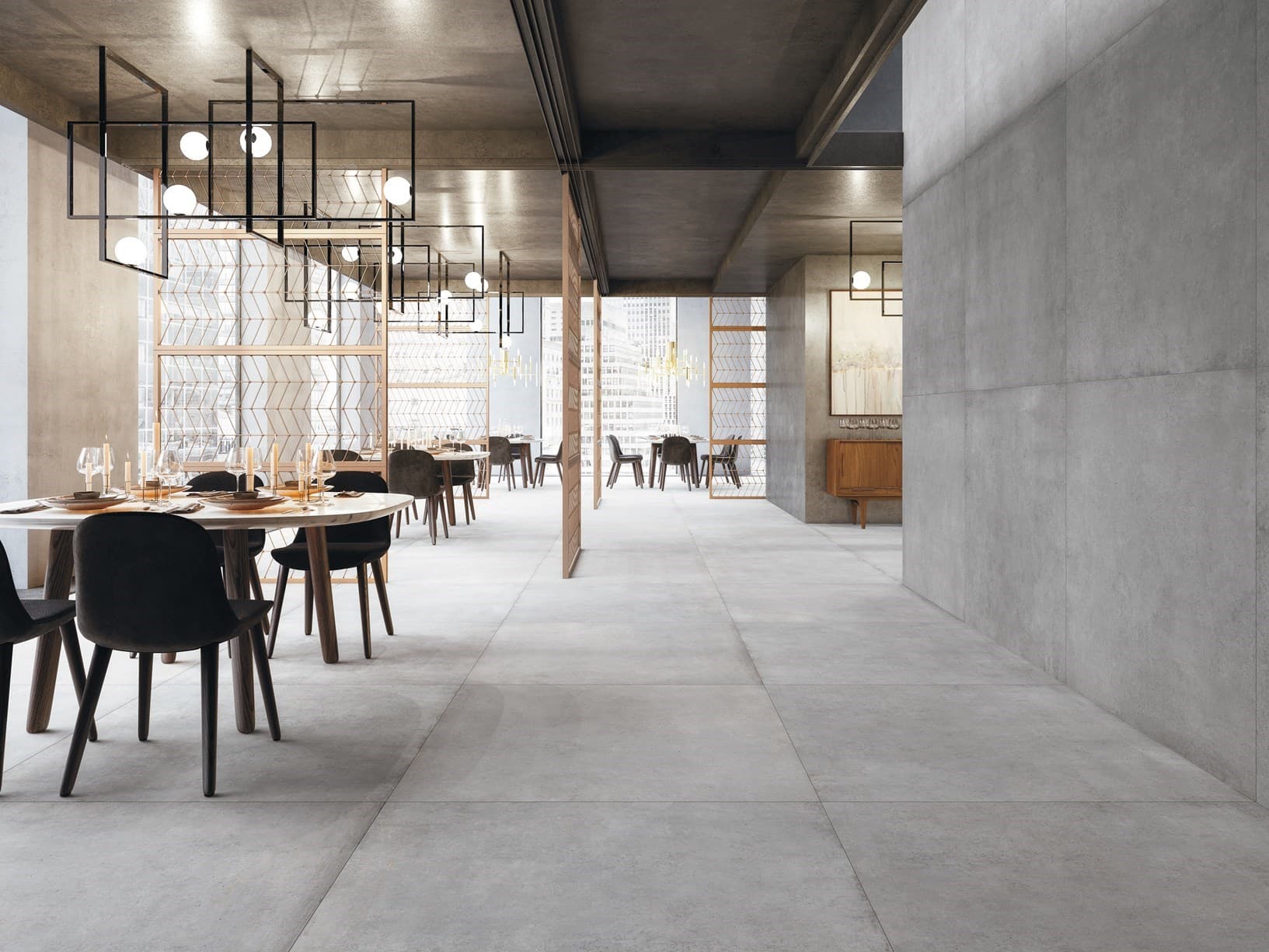 Ceramiche Refin
PLAIN
Porcelain stoneware wall/floor tiles with concrete effect