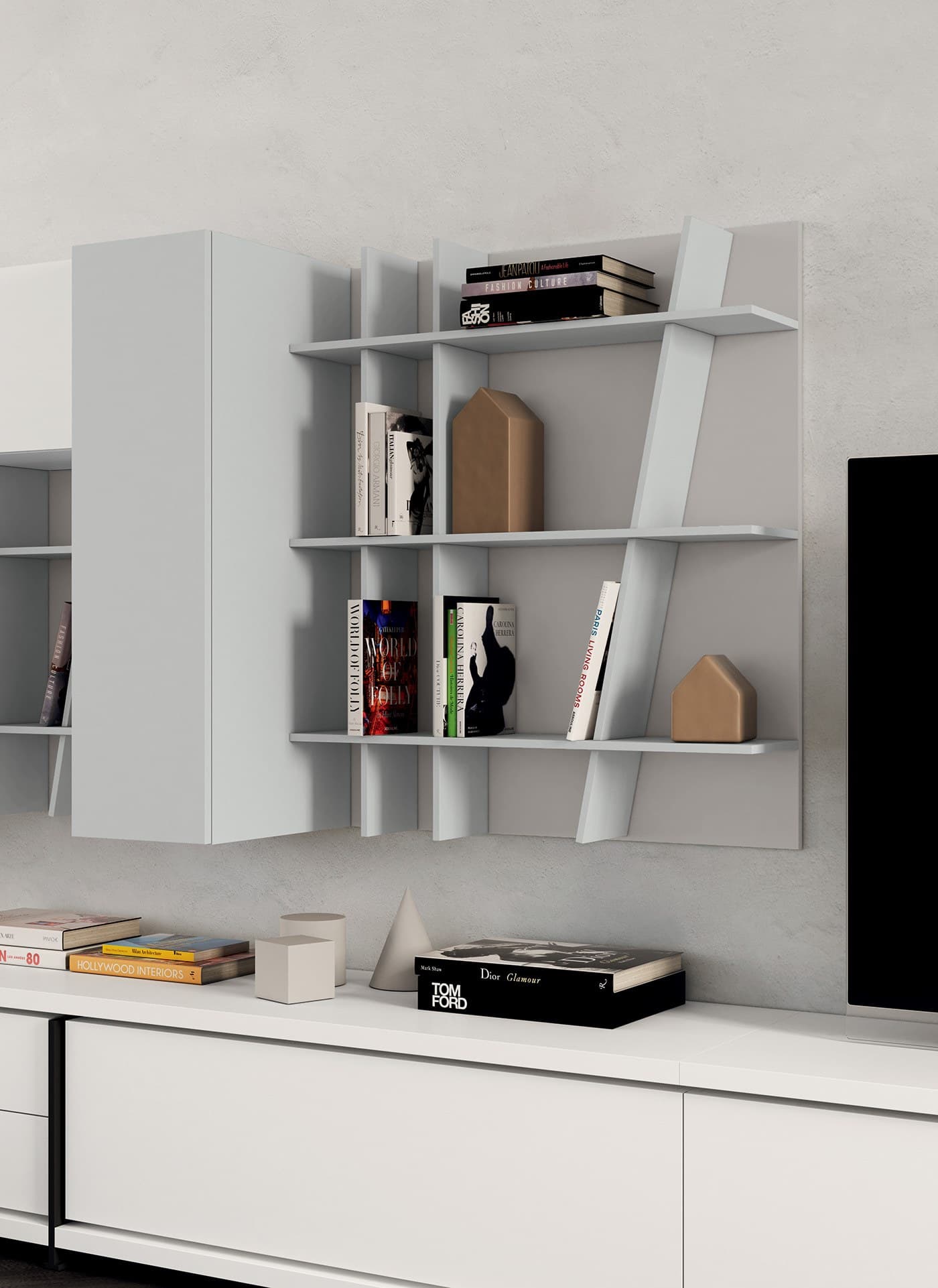 Colombini Casa
VITALYTY BIANCO OPACO
Custom storage wall