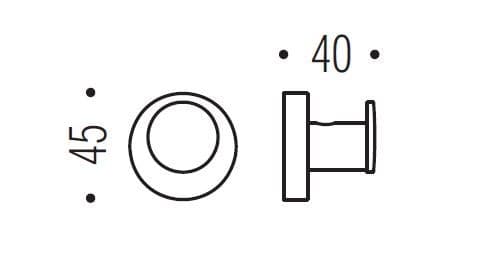 Colombo Design
PLUS PB 17
Wall-mounted brass coat rack