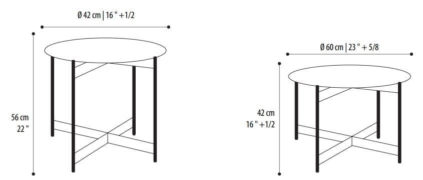 Conte Casa
IRON
Round marble and metal coffee table