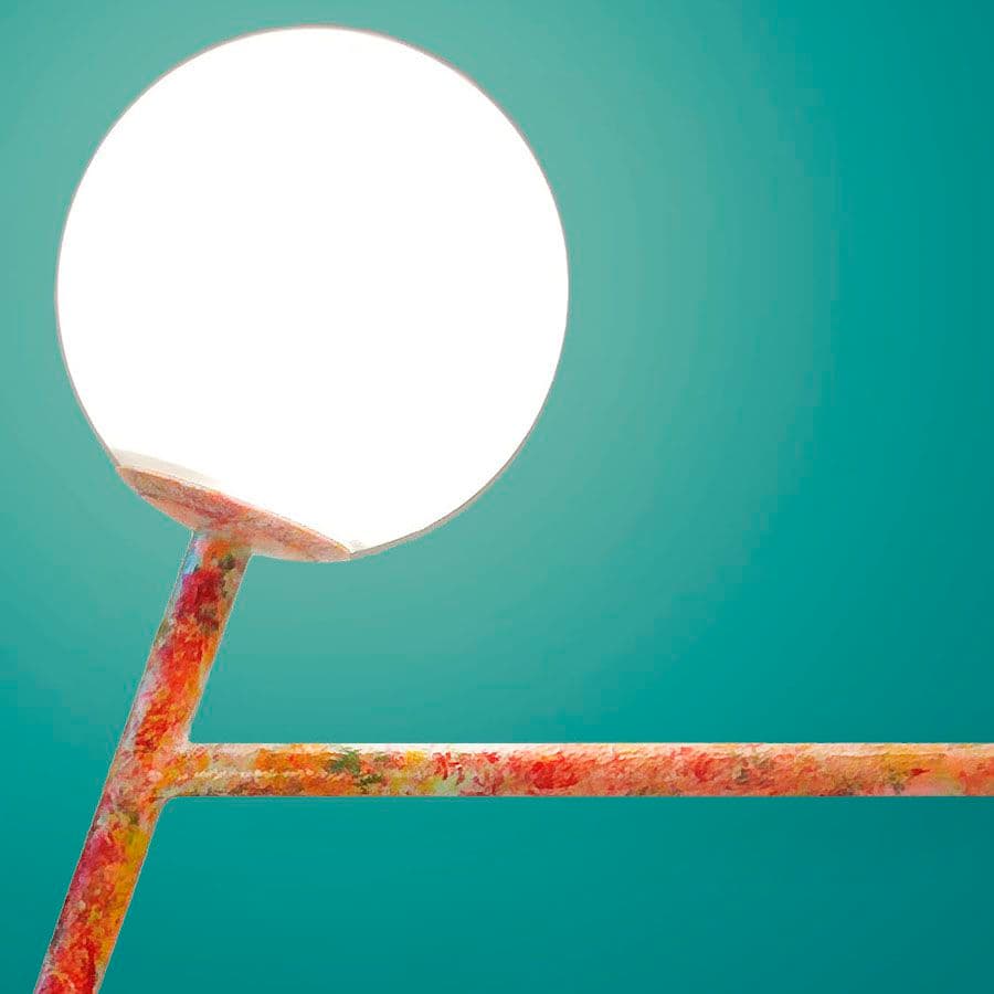 Creazione SUGO
OMINO PUSHER BLOSSOM
LED stainless steel floor lamp with photocatalytic treatment