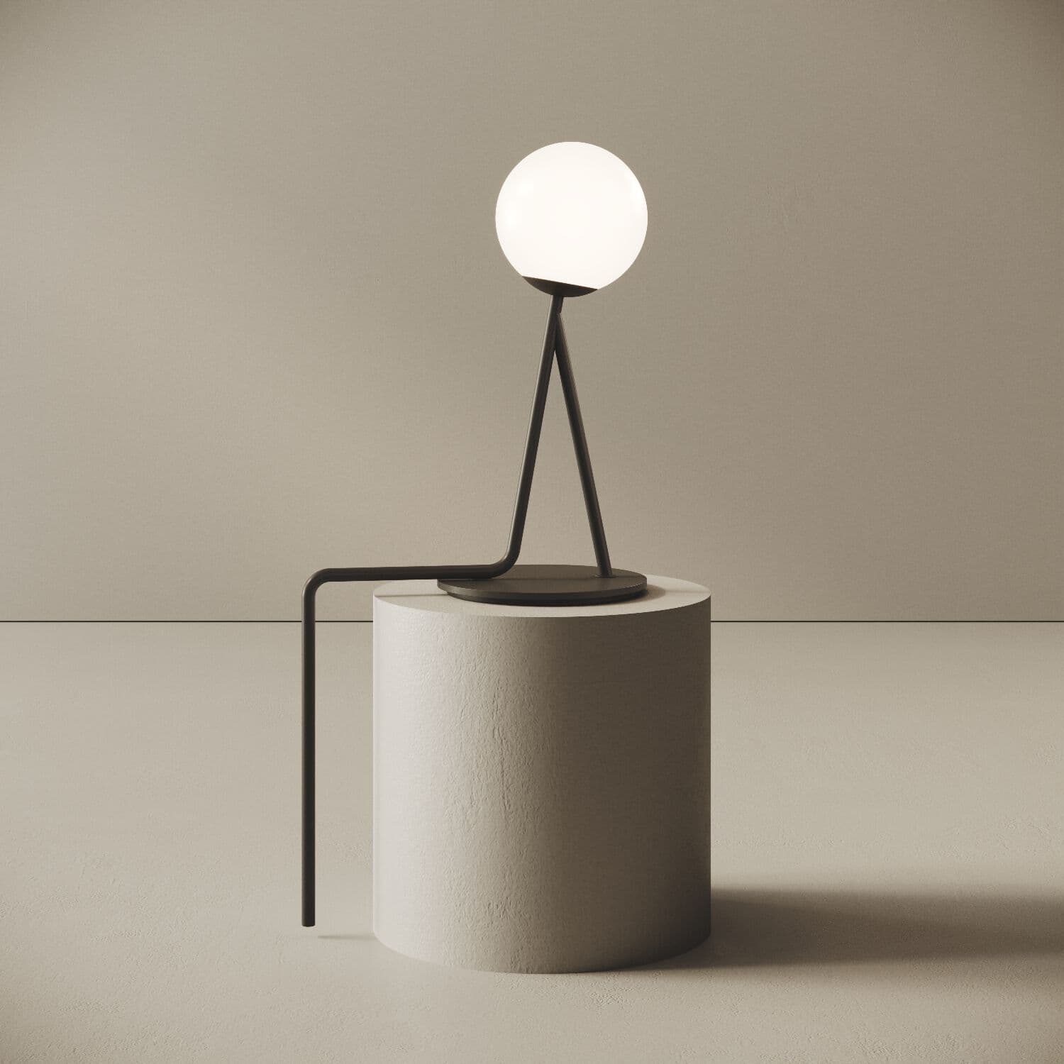 Creazione SUGO
OMINO THINKER
LED stainless steel floor lamp with photocatalytic treatment