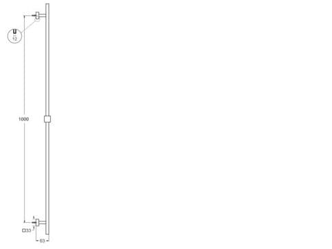 CRISTINA Rubinetterie
CRIPD077
Shower wallbar