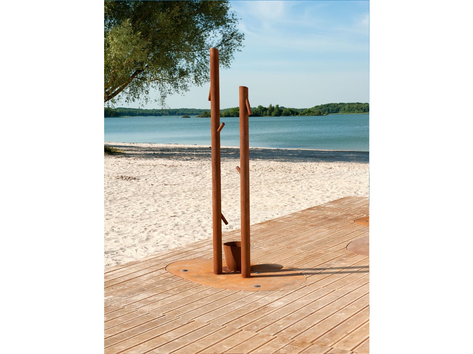 CYRIA
MONSIEUR
Corten™ outdoor shower