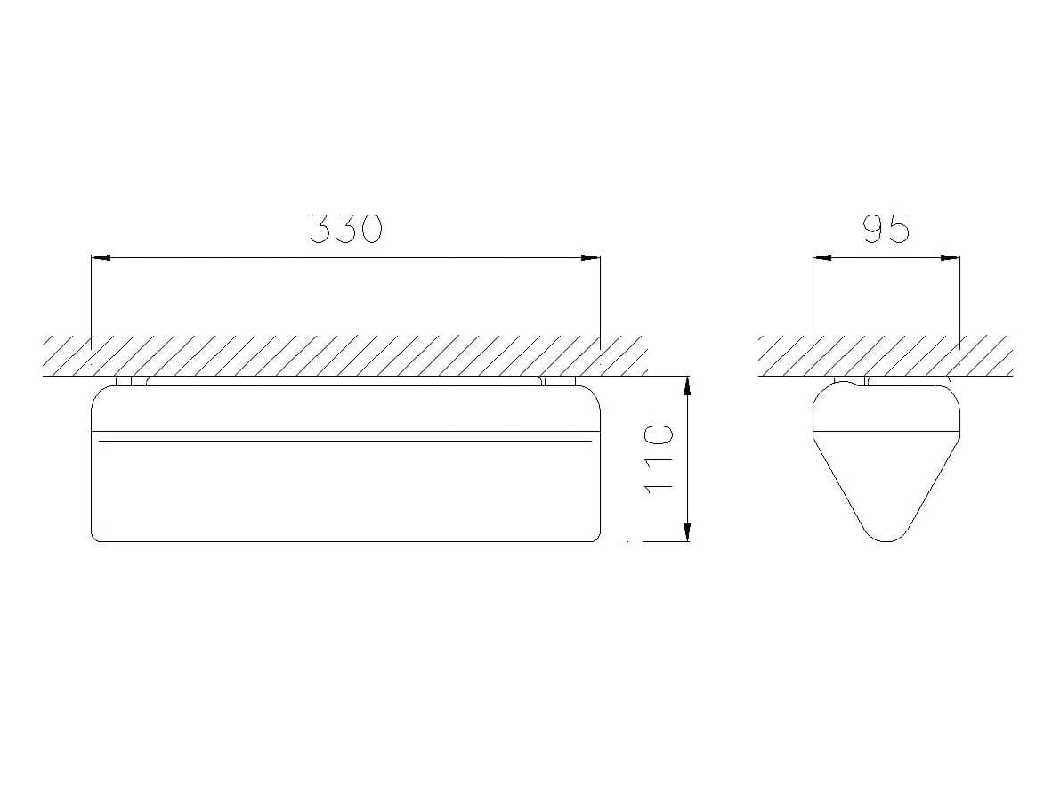 Daisalux
NOVA
LED ceiling-mounted emergency light