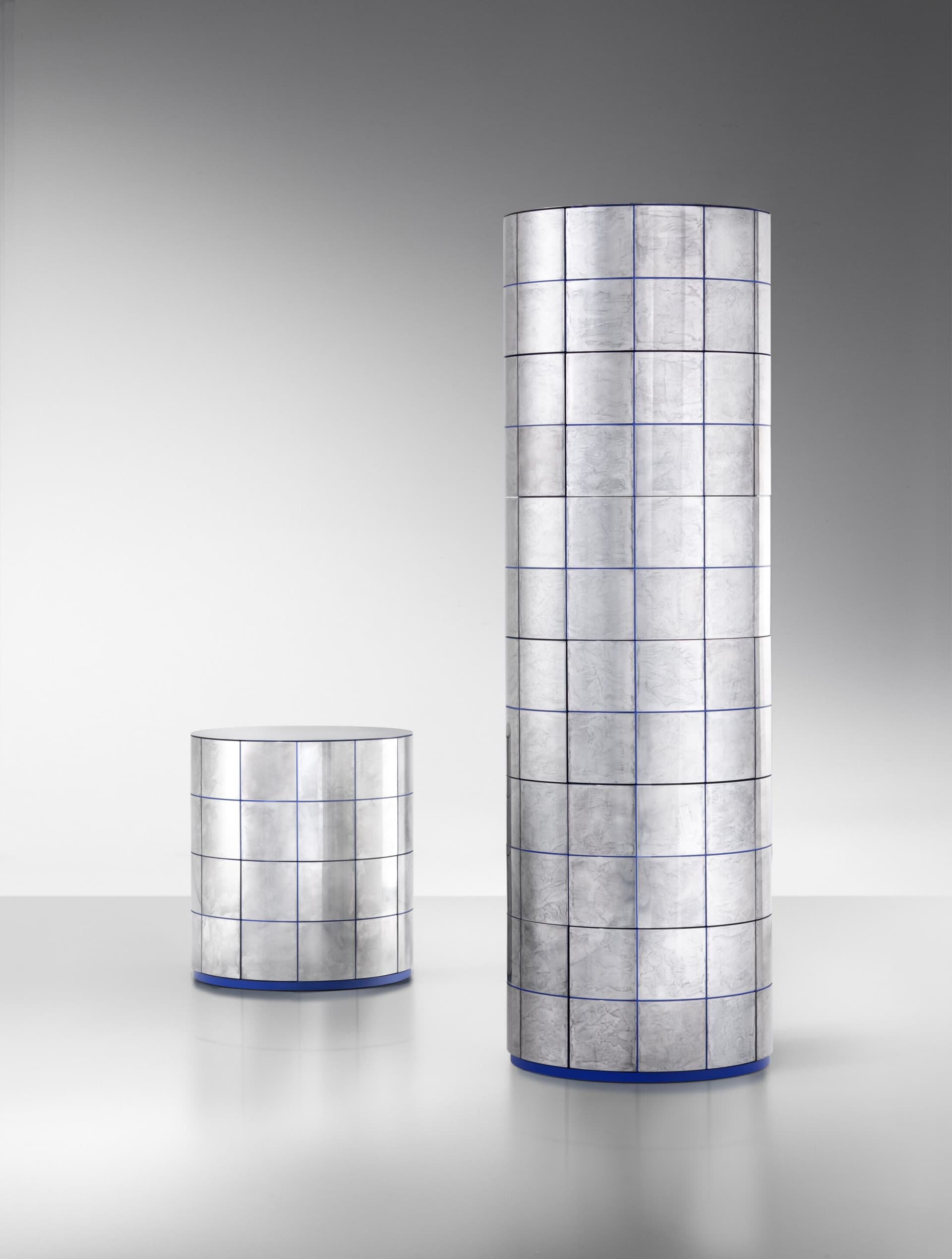 DE CASTELLI
PANDORA - IRIDIUM EDITION
Stainless steel chest of drawers