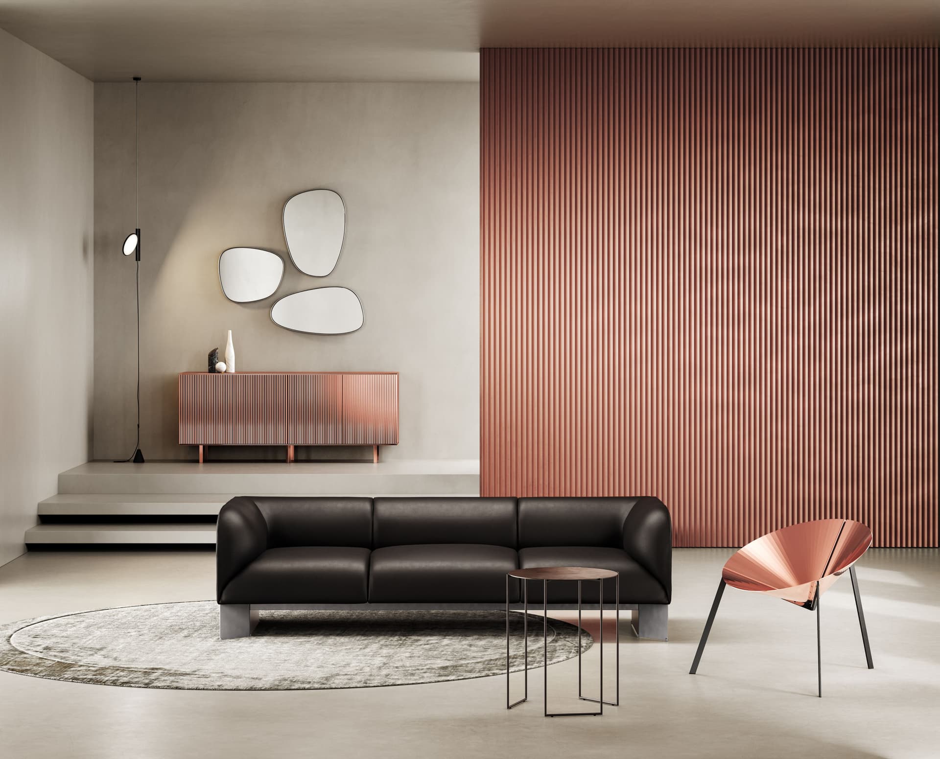 DE CASTELLI
PLISSÉ
Metal 3D Wall Cladding