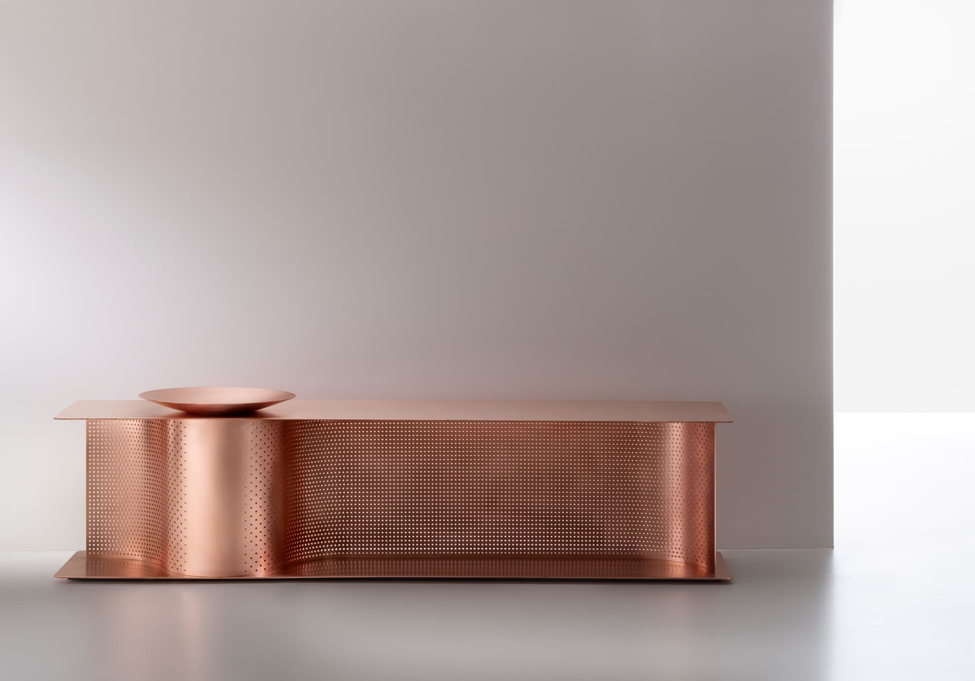 DE CASTELLI
WAVE
Copper bench