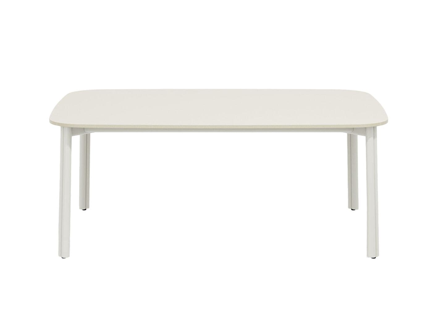 DESIGN BY THEM
TWILL
Rectangular powder coated aluminium table with laminate top