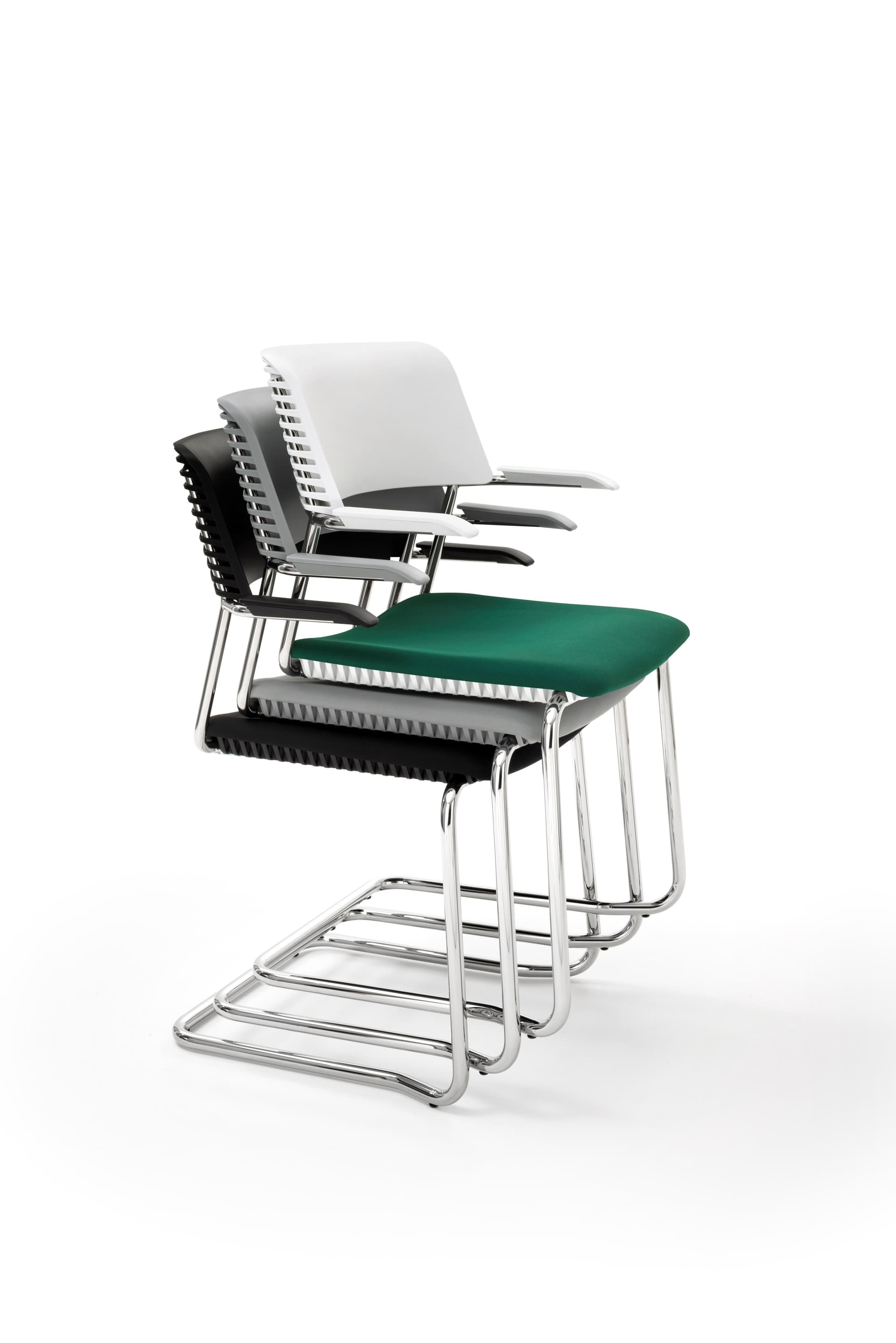 Diemmebi
CALA PLUS
Cantilever polypropylene chair with armrests