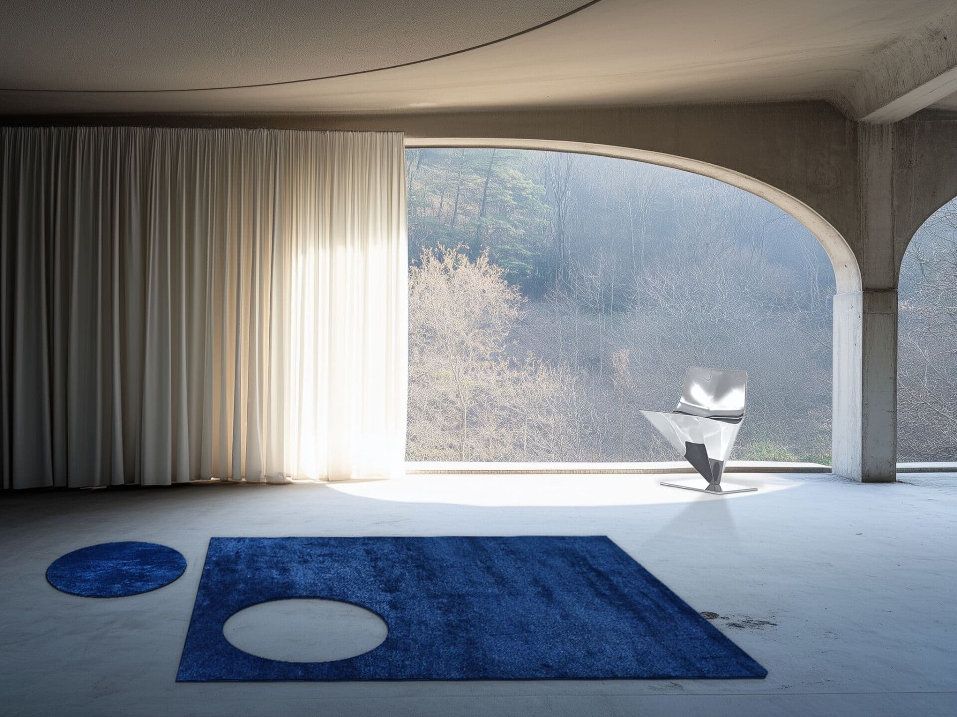 Dinodo Studio
INDIVIDUALISM
Solid-color rectangular Himalayan Wool rug