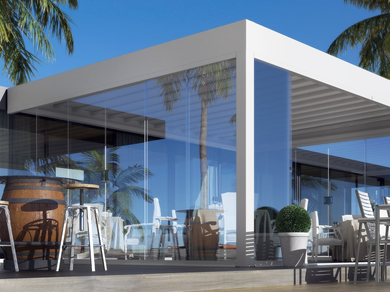 DIRELLO
SCENICA
Total glass sliding system