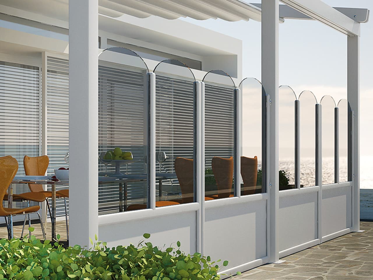 DIRELLO
SCIROCCO
Wind screen for dehors