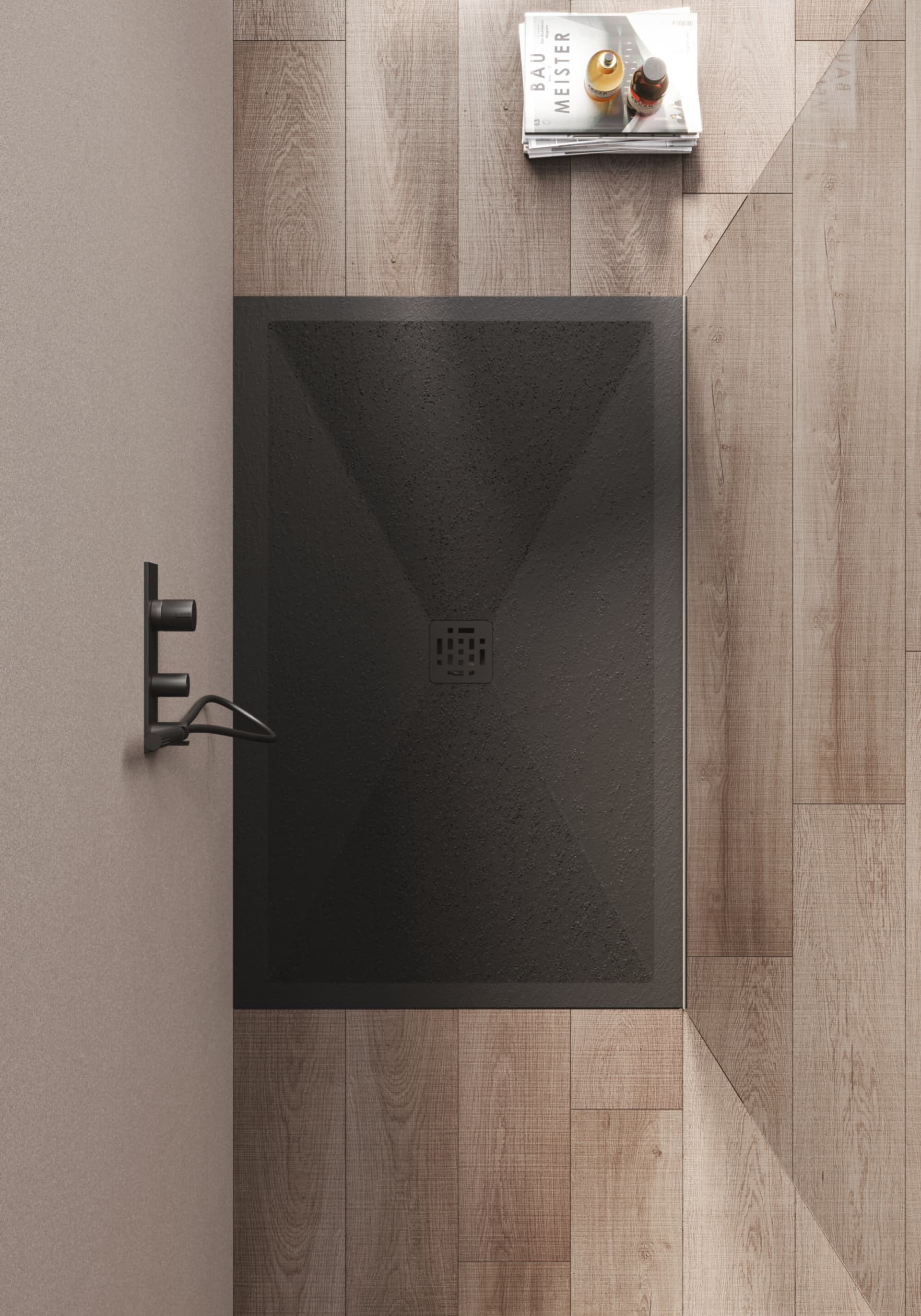 DISENIA
OPEN
Rectangular Technogel® shower tray