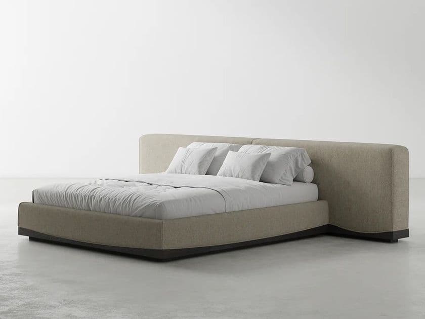 District Eight
JOSS
Upholstered fabric bed with extended headboard