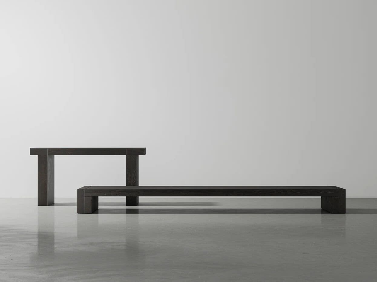 District Eight
LIMEN
Rectangular low oak central coffee table
