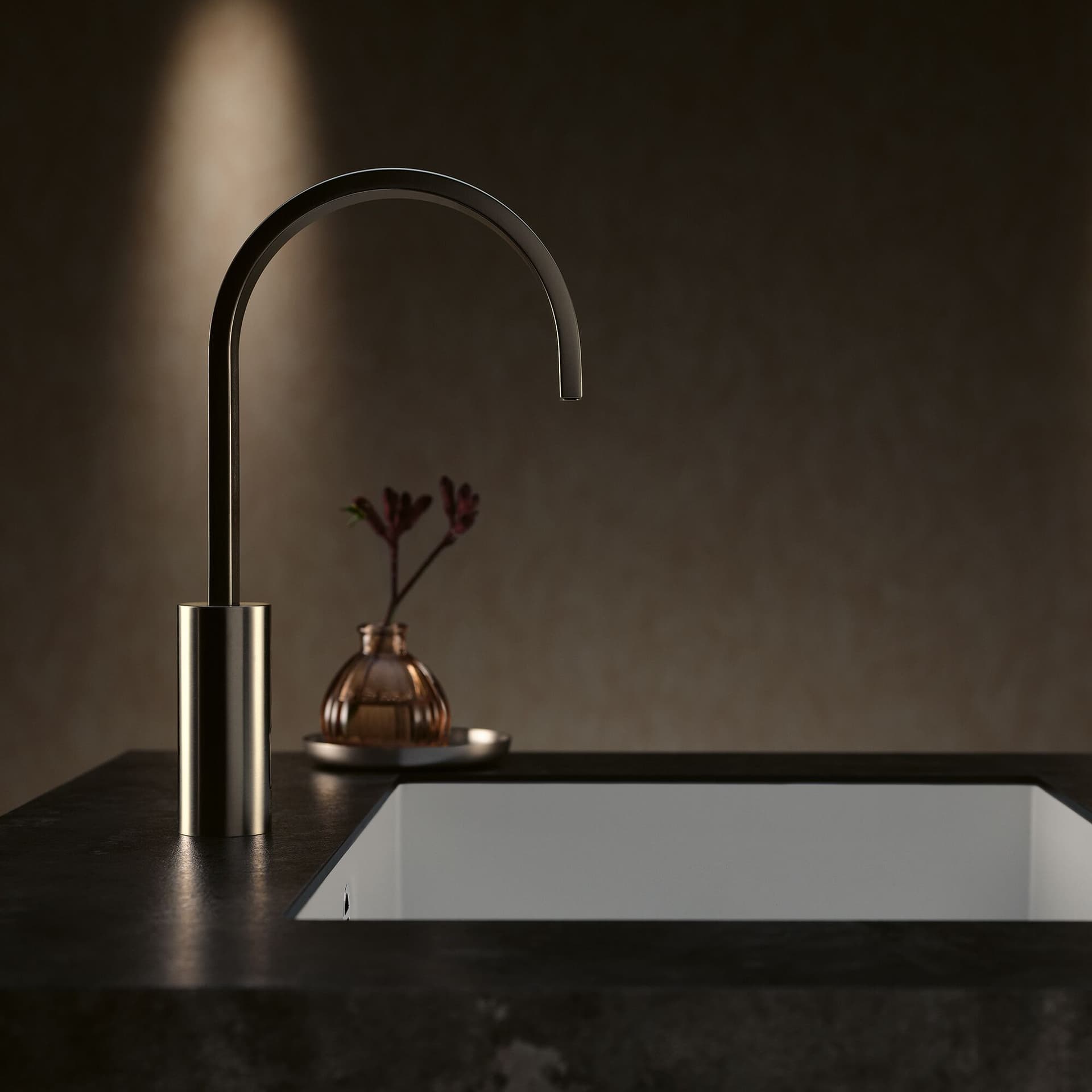 Dornbracht
MEM
Infrared countertop washbasin tap