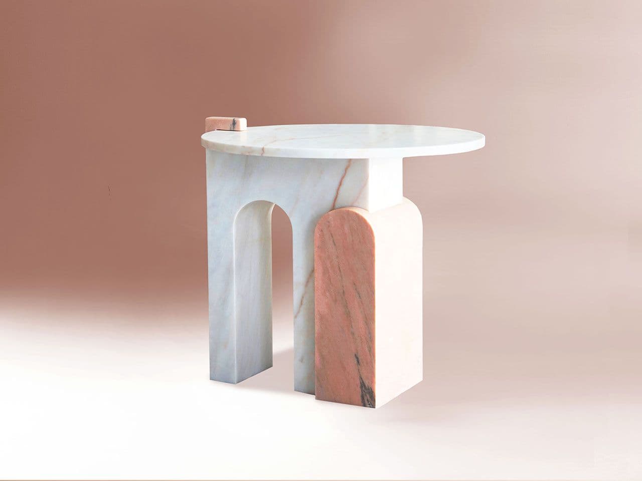 Dovain Studio
STONE
Round marble coffee table