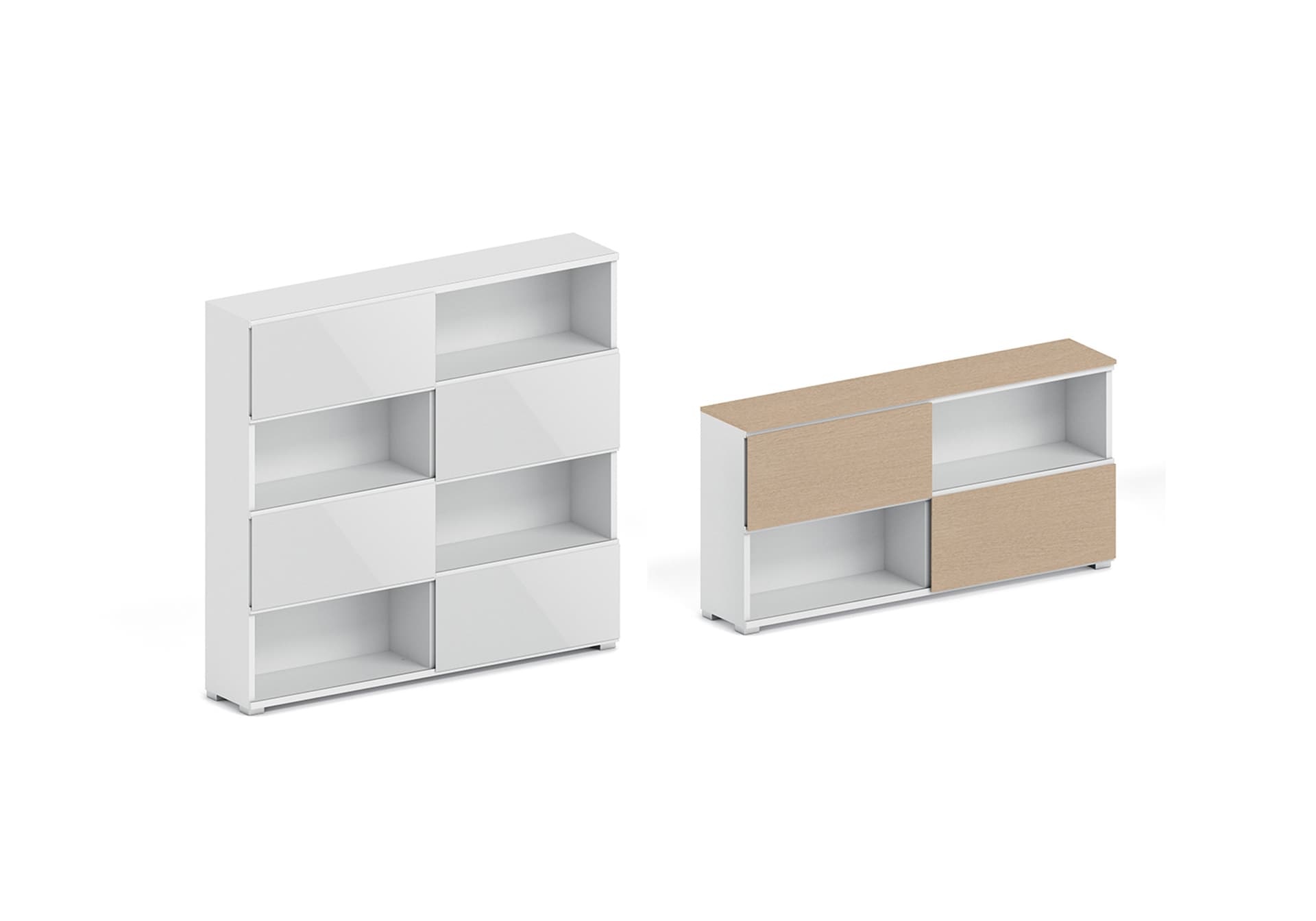 DVO
ROMA
Melamine office storage unit / office shelving