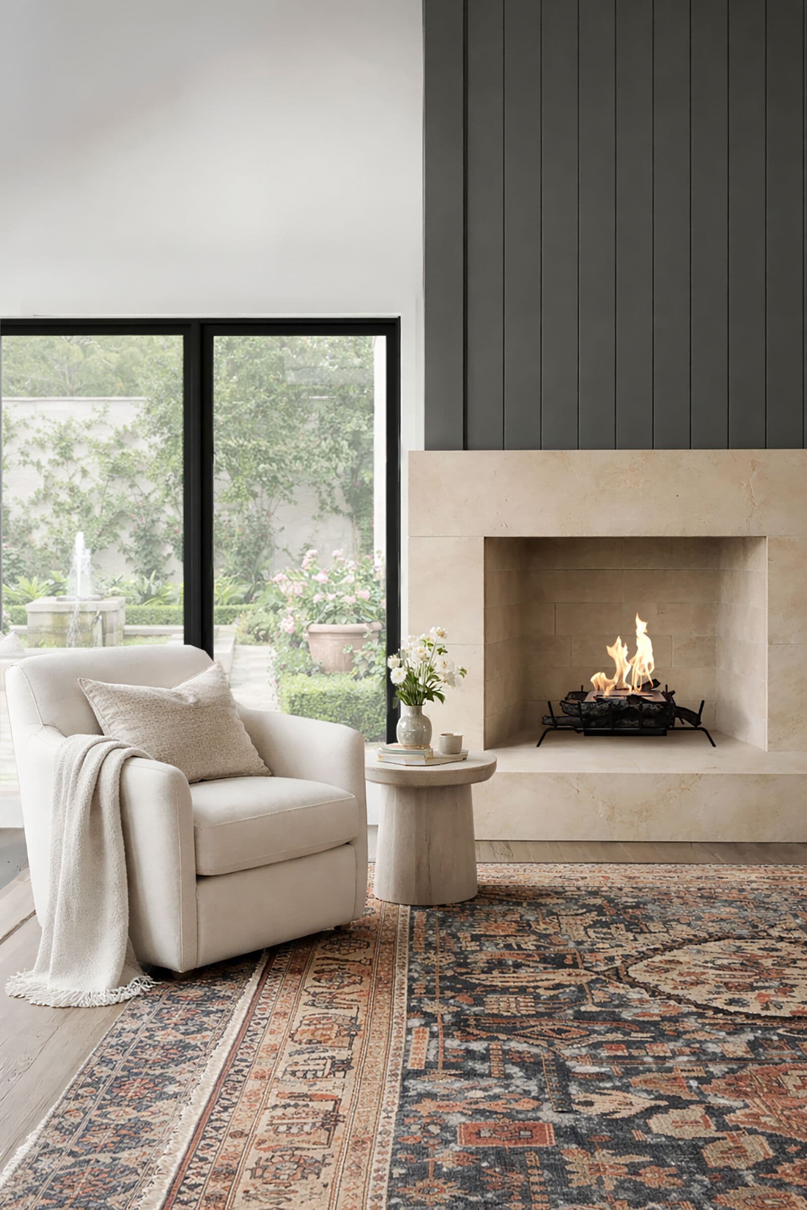 EcoSmart Fire
HERITAGE GRATE 25
Steel fireplace grid