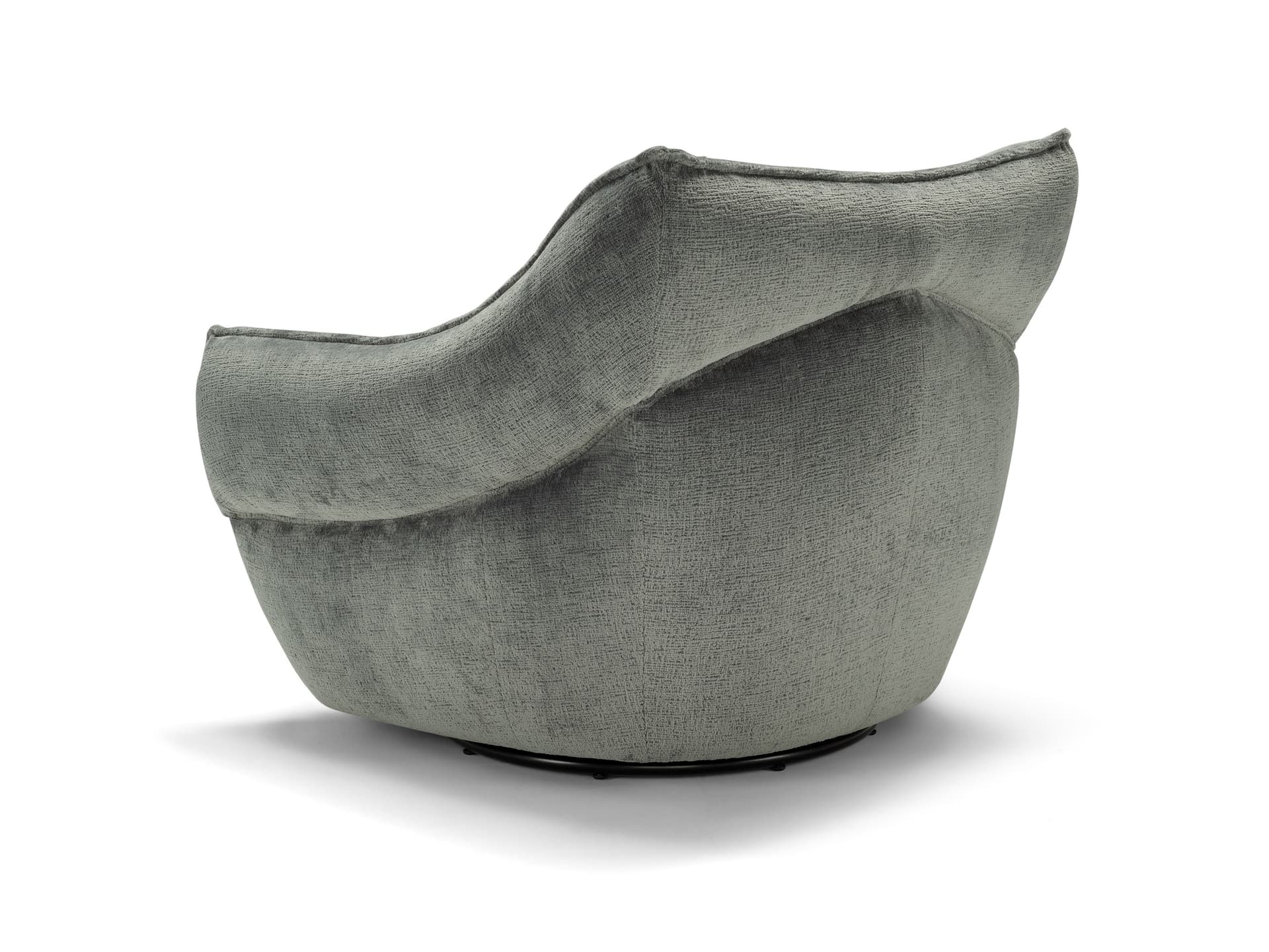 Egoitaliano
MIMÌ
Swivel fabric armchair with armrests