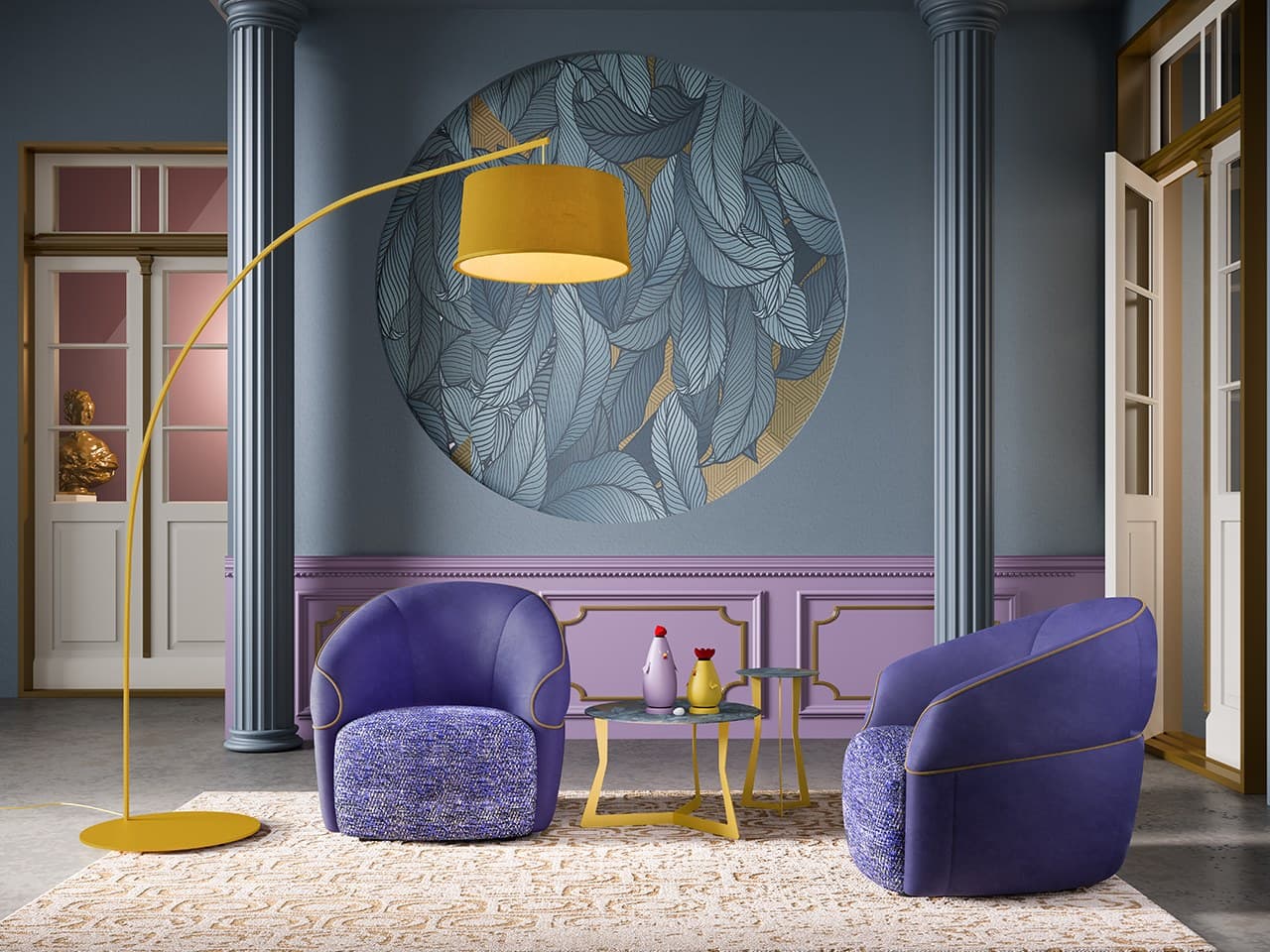 Egoitaliano
SUNI
Armchair with armrests