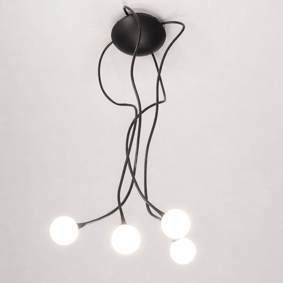 EGOLUCE
DALIA PLAFONE
Adjustable LED ceiling lamp in aluminium and glass