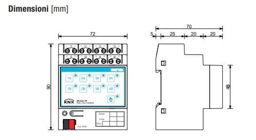 EKINEX
EKINEX® EK-CA1-TP
8-fold binary input