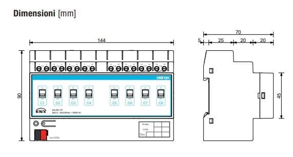 EKINEX
EKINEX® EK-FB1-TP
8-fold binary output