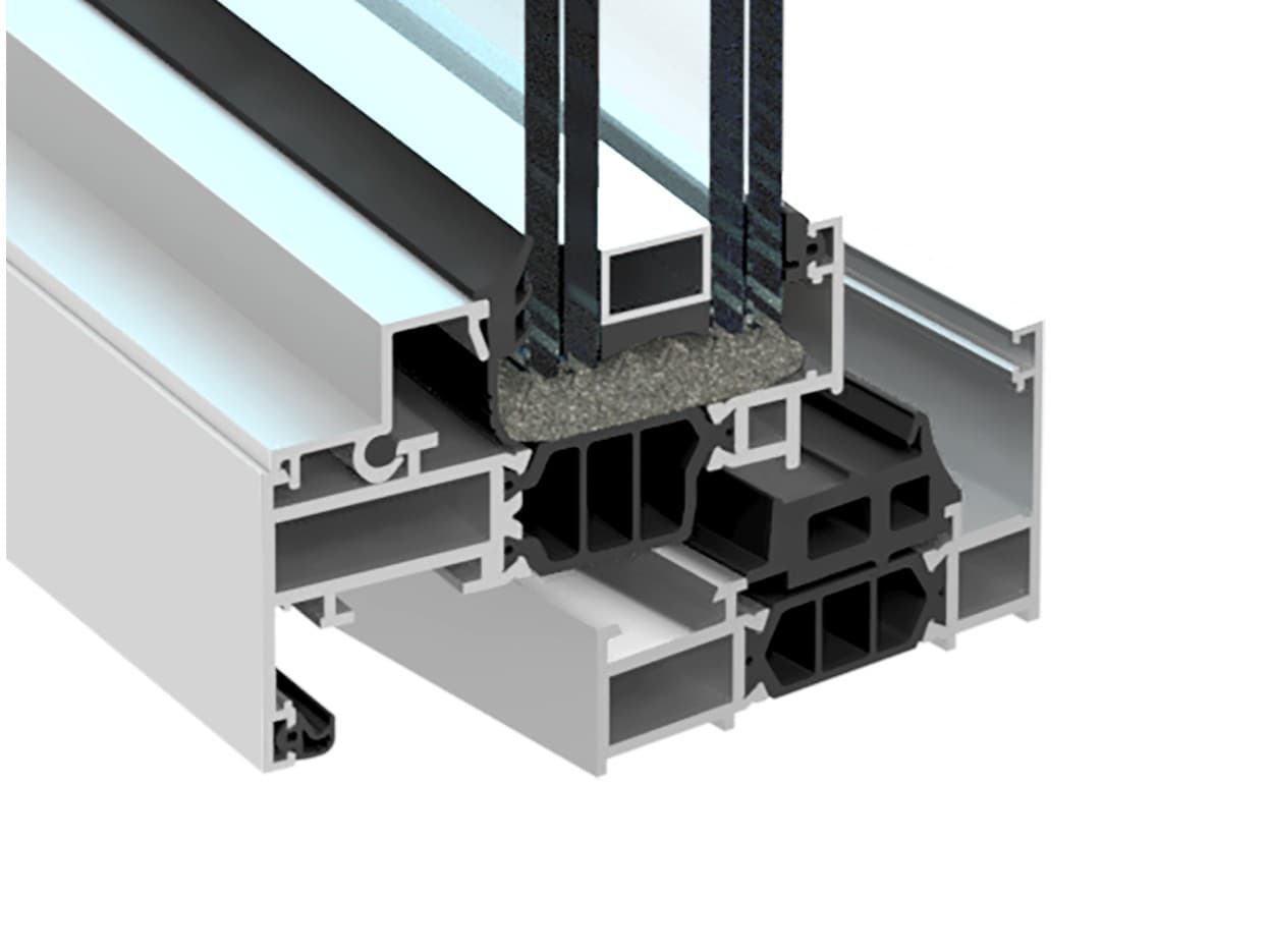 EKU
PERFEKTION HPS
Aluminium thermal break window