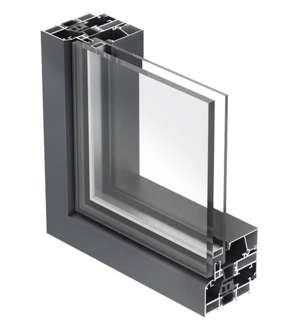 EKU
PERFEKTION® STRUTTURALE
Aluminium thermal break window