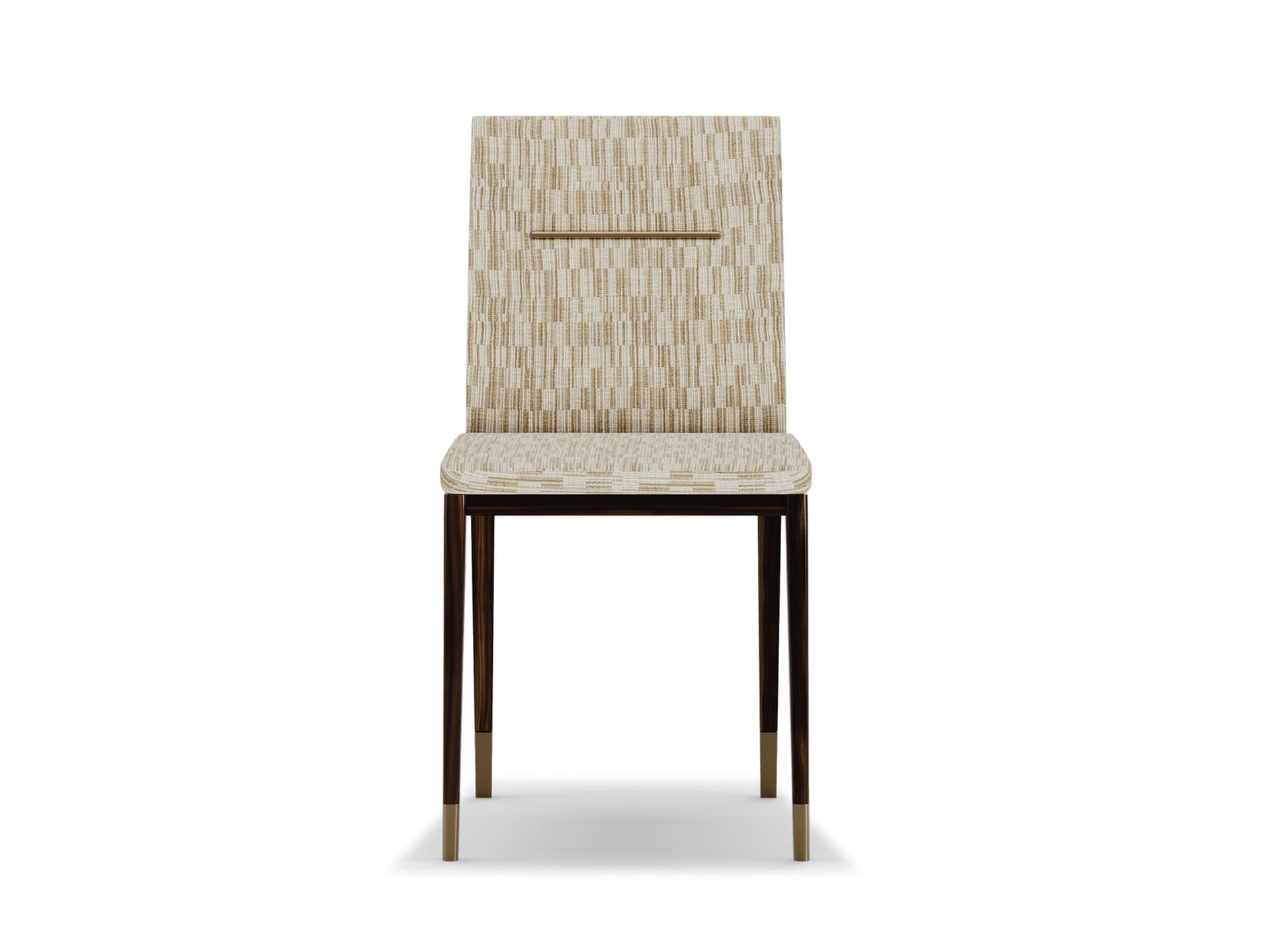 Elbra
HALSTON
Fabric chair without armrests