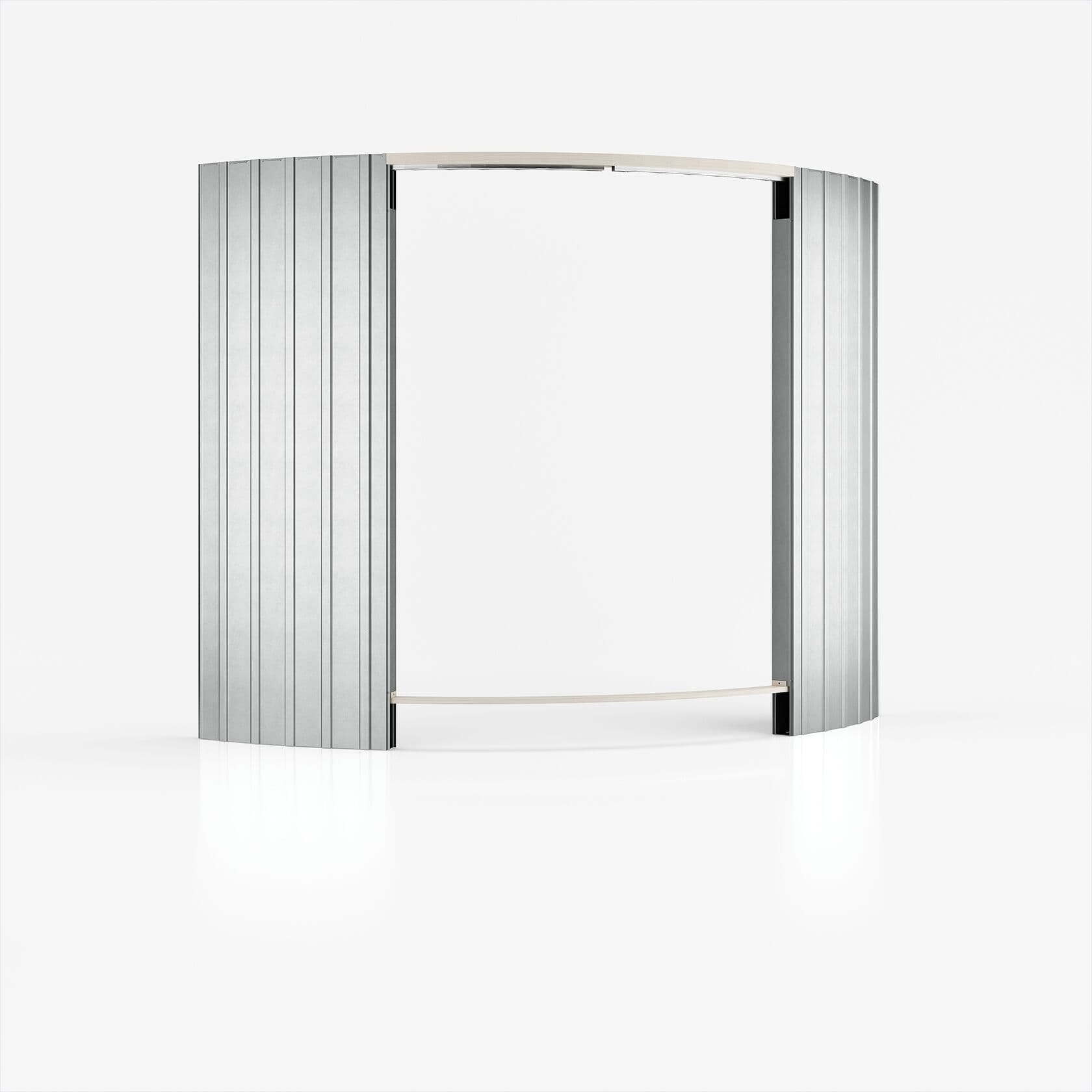 Ermetika
ARKIMEDE double
Counter frame for curved sliding doors