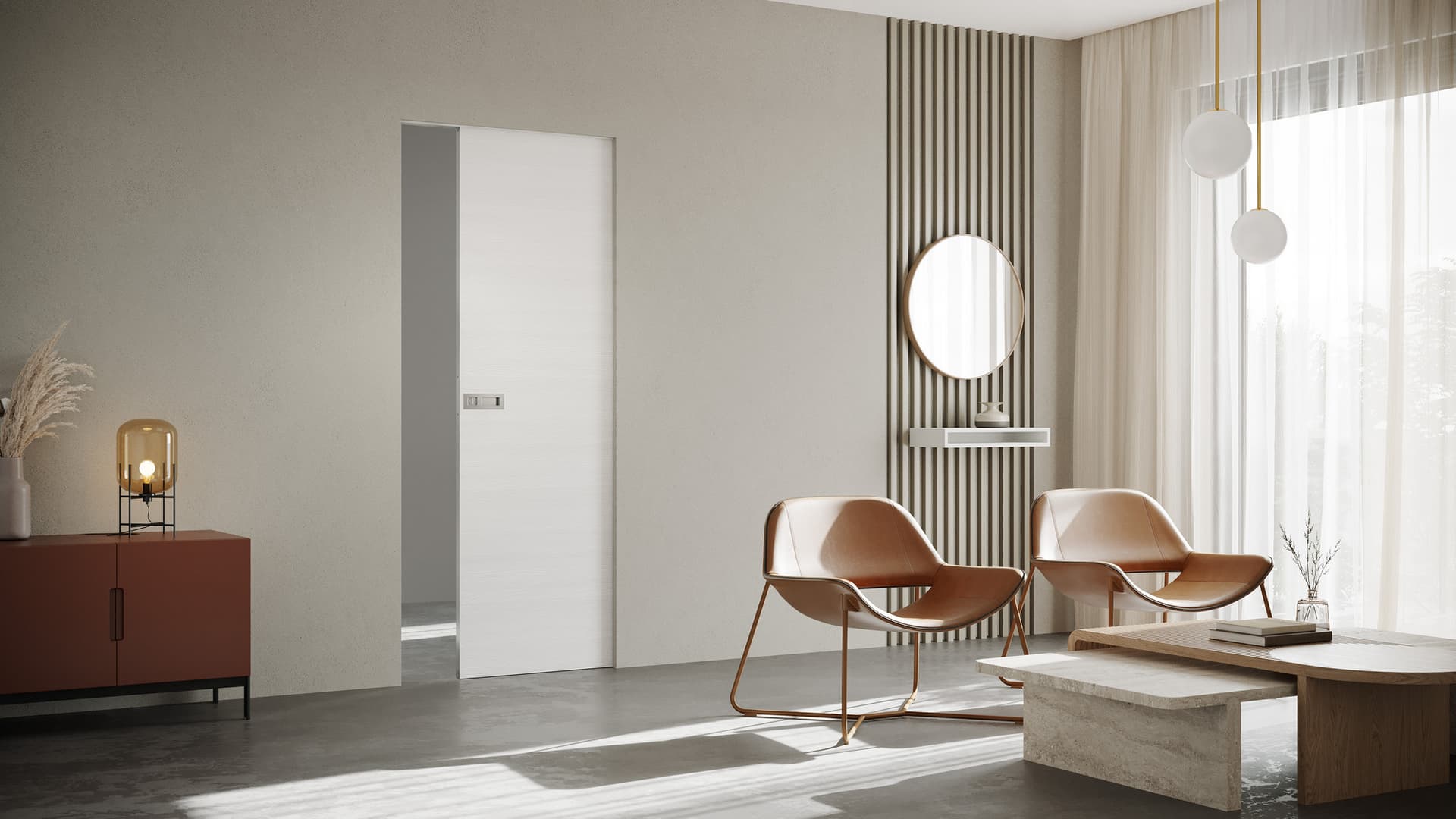 Ermetika
ECHO Sliding
Flush-fitting door