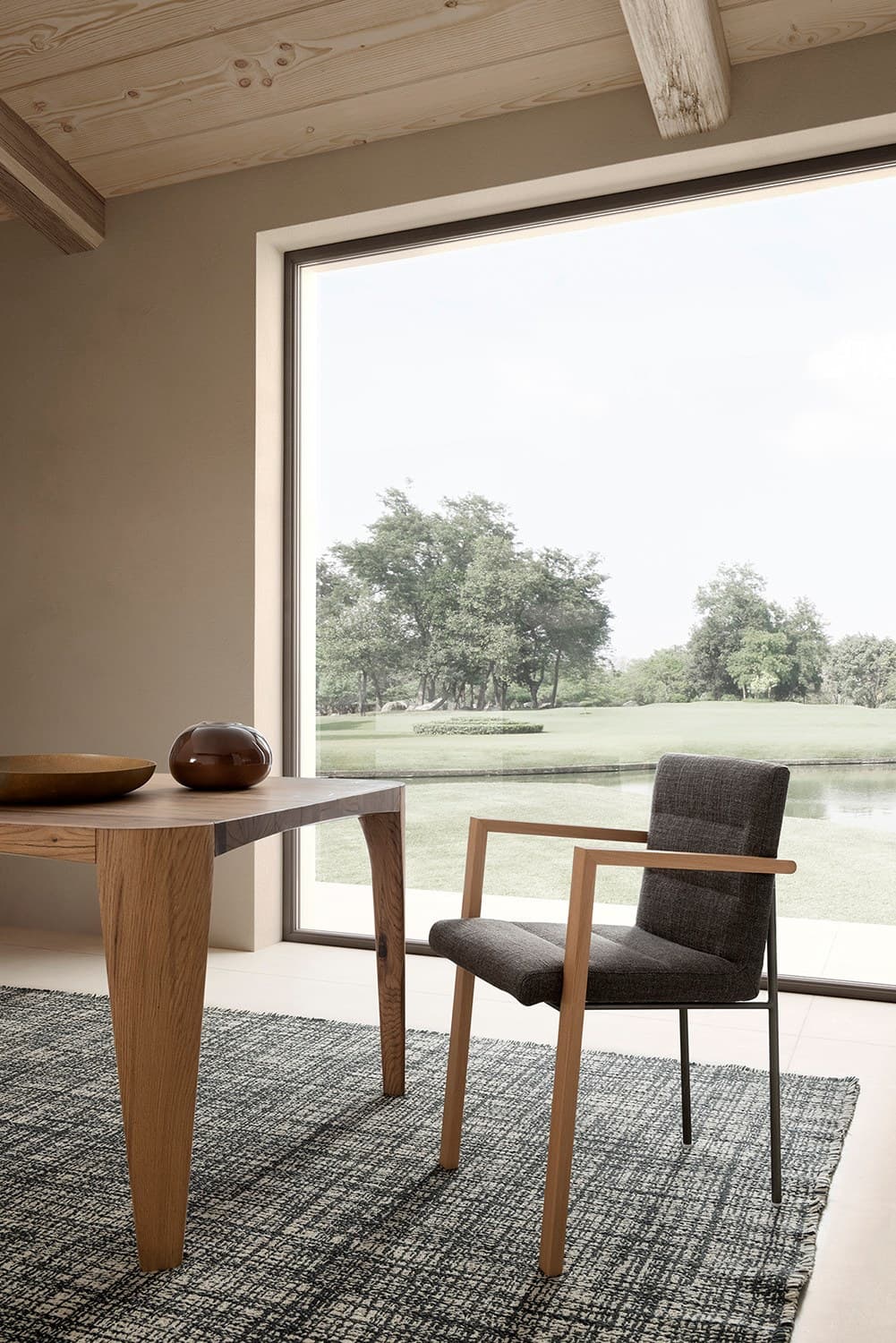 ESTEL GROUP
CASSIOPEA
Upholstered fabric chair with armrests