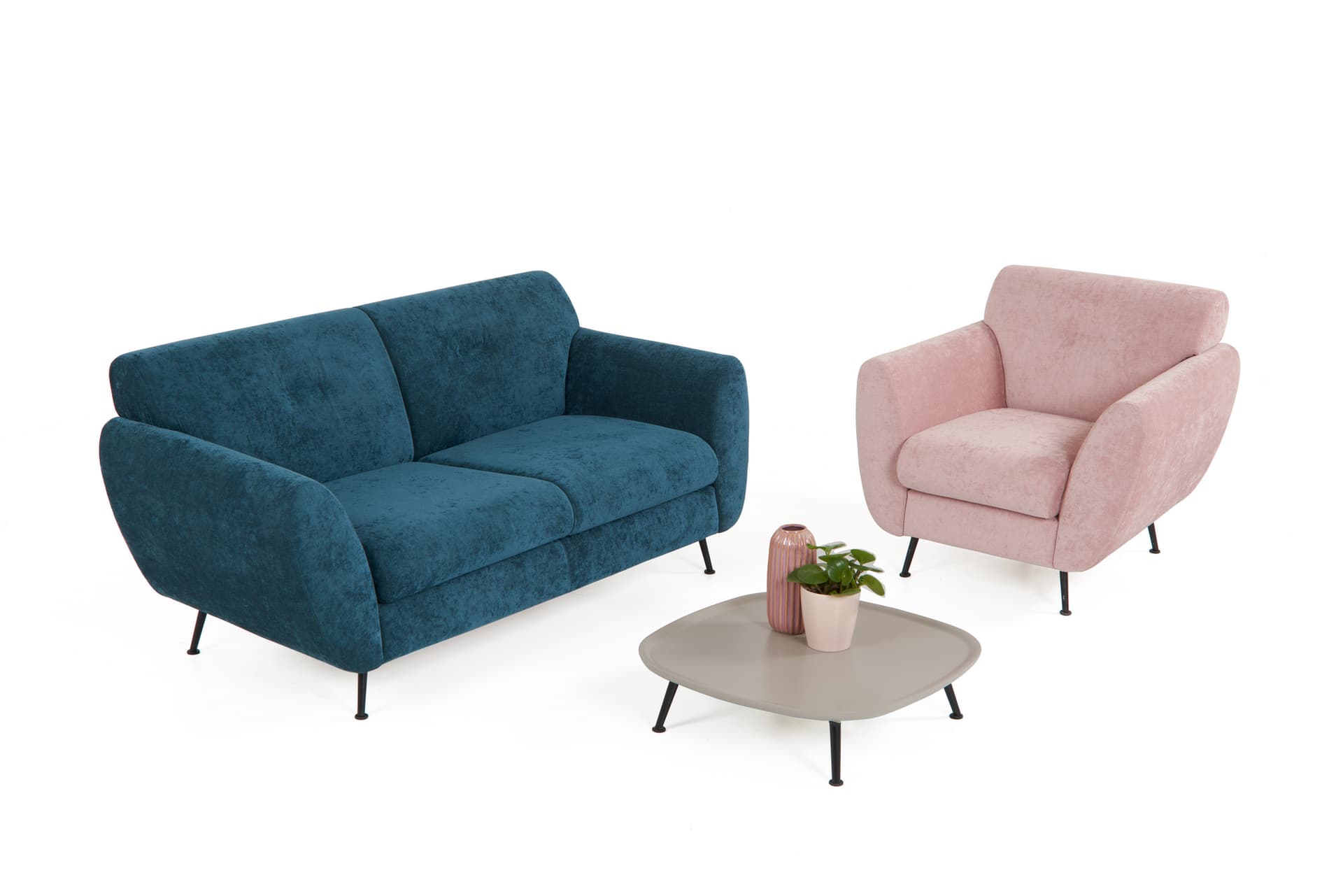 ESTEL GROUP
OLIVE
2 seater velvet sofa