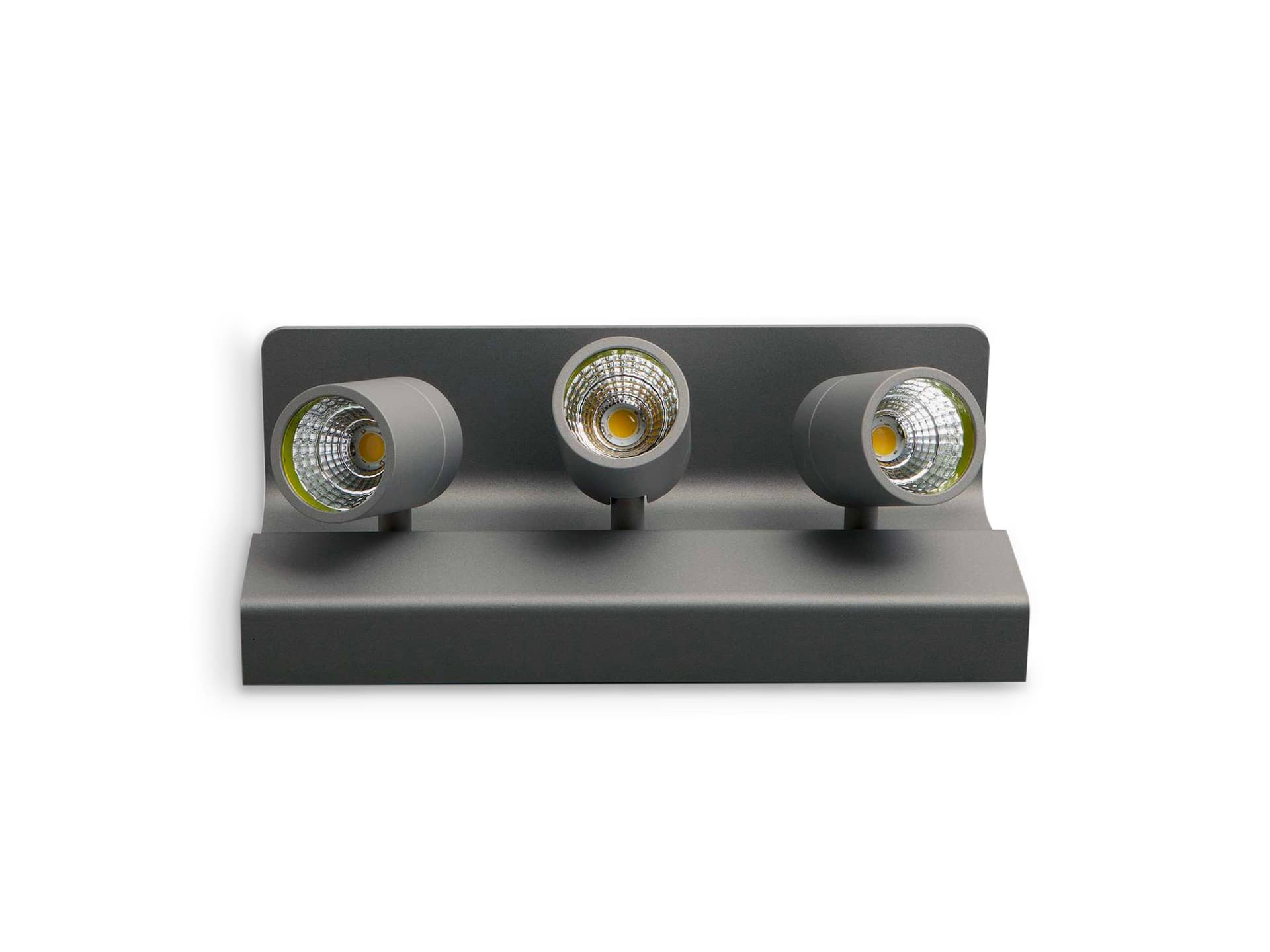 Exenia
PLURIEL x3
LED wall-mounted adjustable aluminium spotlight