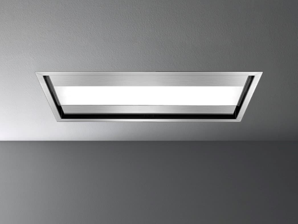 Falmec
NUVOLA 90
Ceiling-mounted stainless steel cooker hood