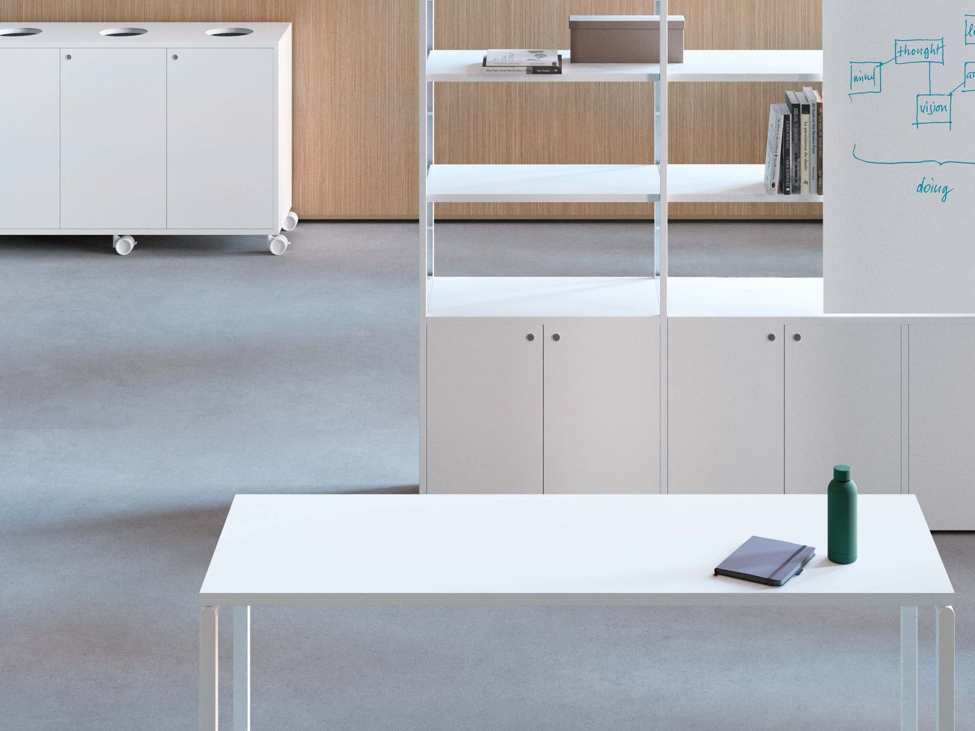 FANTONI
ATELIER
Open Modular office shelving