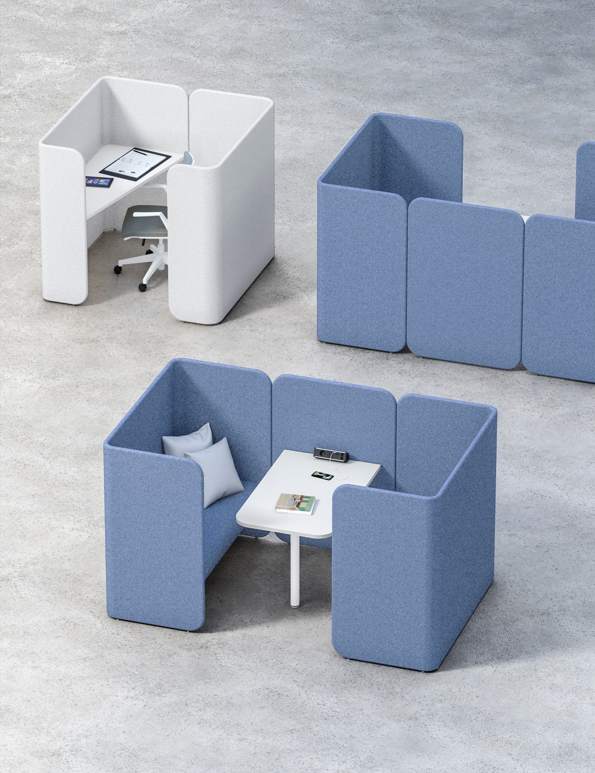 FANTONI
HUG MODULAR PODS
Office workstation