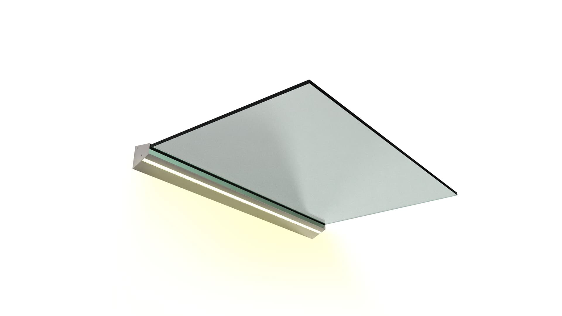 FARAONE
LINEA MINI 3
Tempered glass door canopy