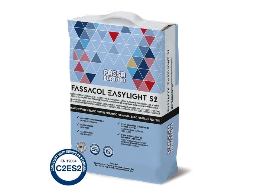FASSACOL EASYLIGHT S2 - Цементный клей для полов
