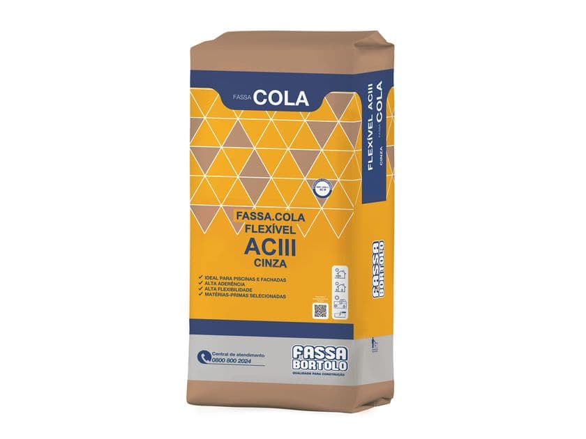 FASSA.COLA FLEXÍVEL AC III СЕРЫЙ