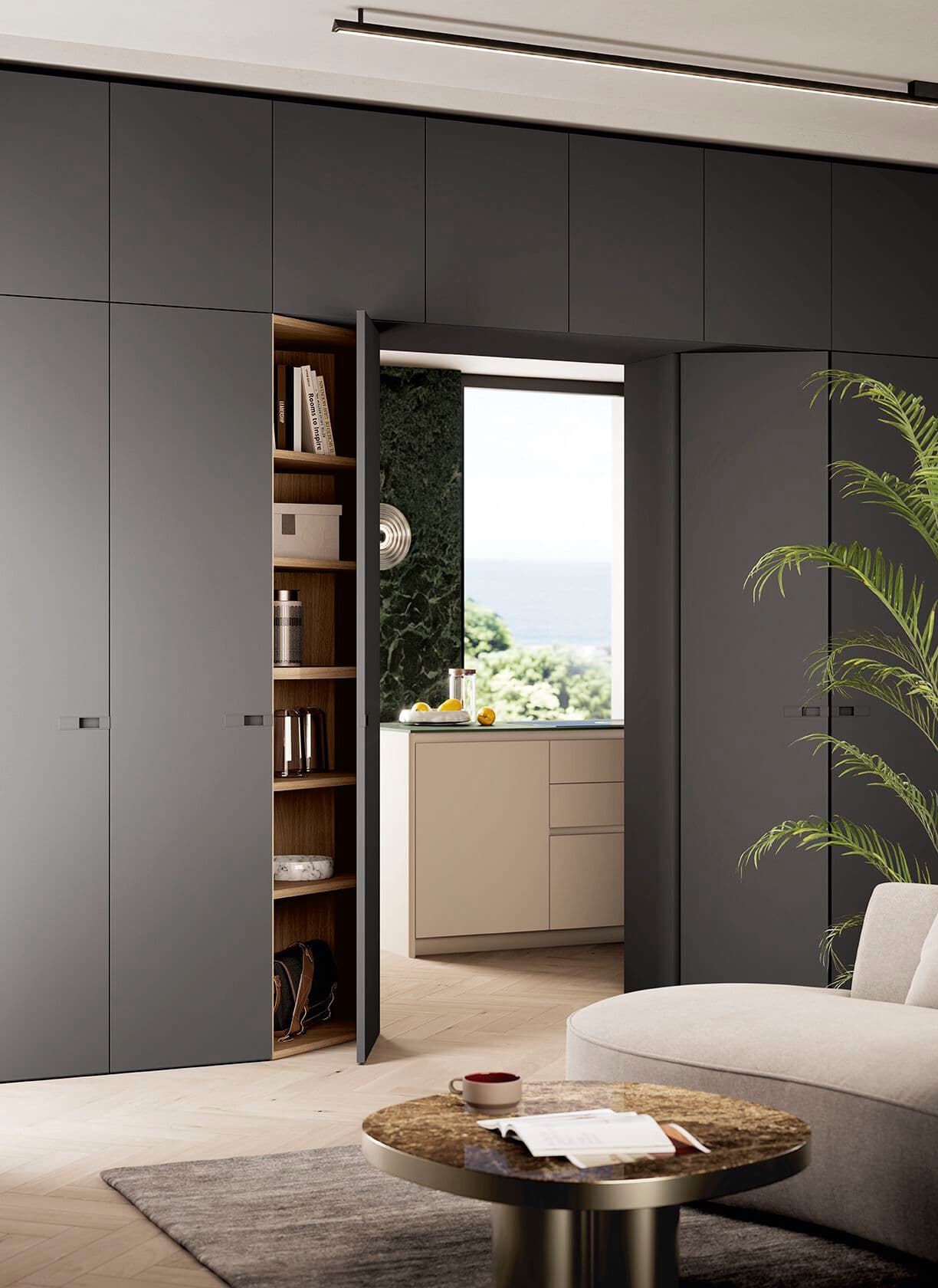 Febal Casa
Closet with passage with Bridge
Wooden bridge wardrobe