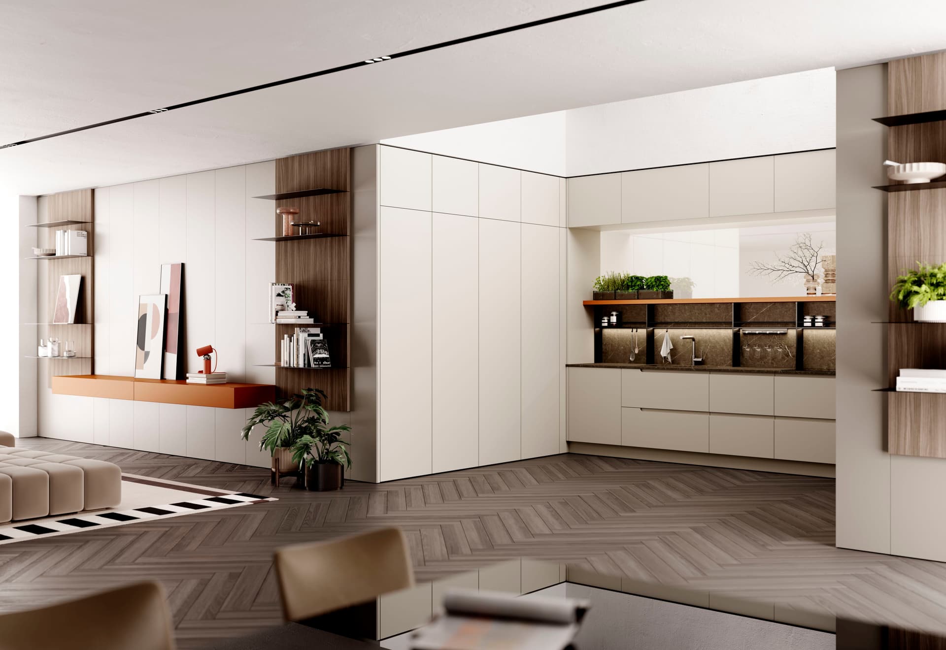 Febal Casa
MODULA - DOOR SHAPE J
Fitted kitchen